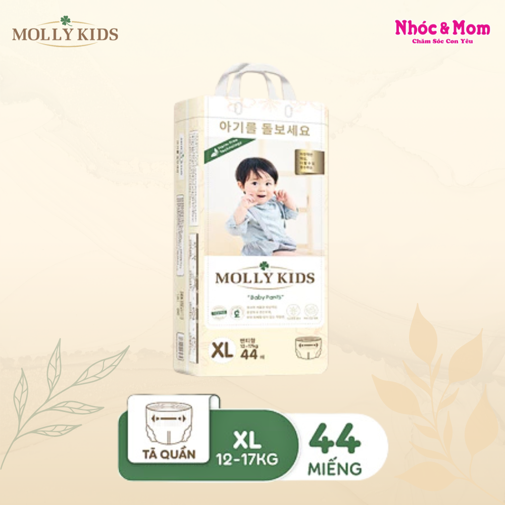 Bỉm Hàn Mollykid size Quần XL44