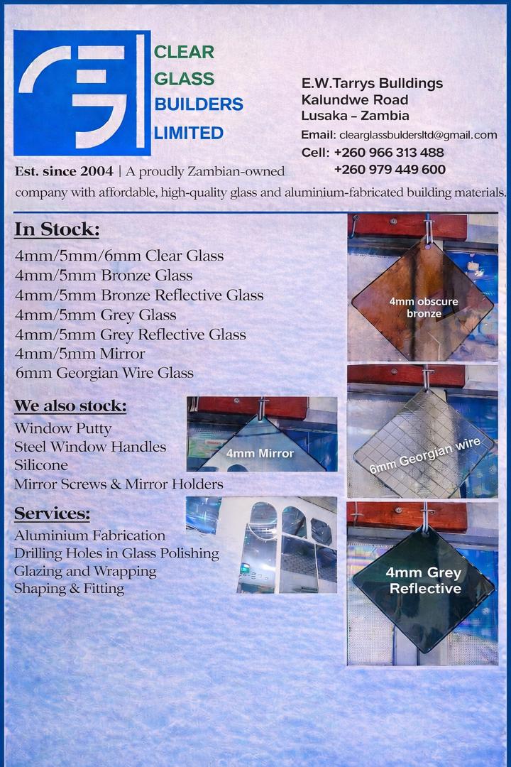 Glass and aluminum tailored and fabricated