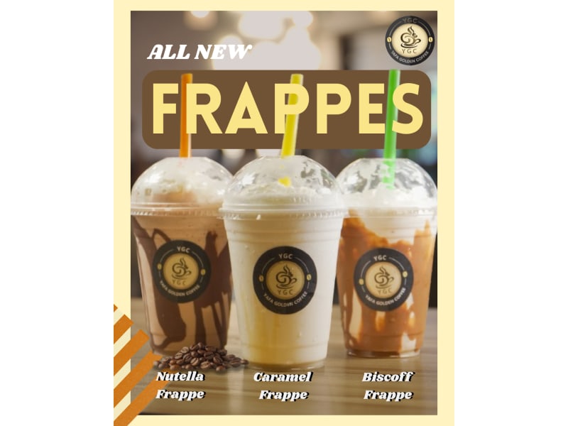 Frappe (comes with whip cream)