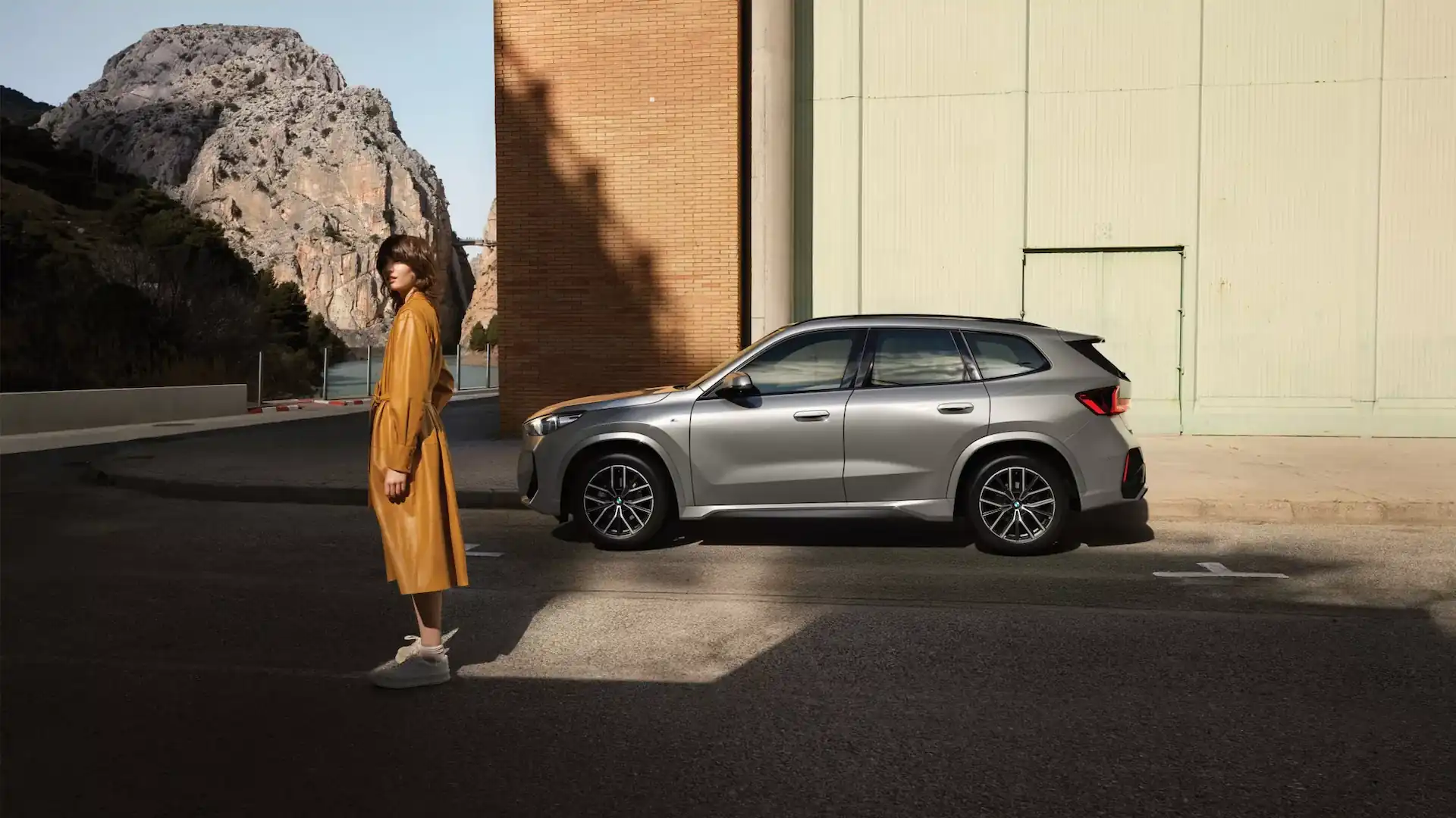 2026 BMW X1 LWB front three-quarter view