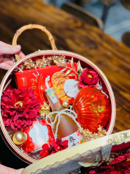 Giỏ mây tròn 02 - ảnh 3