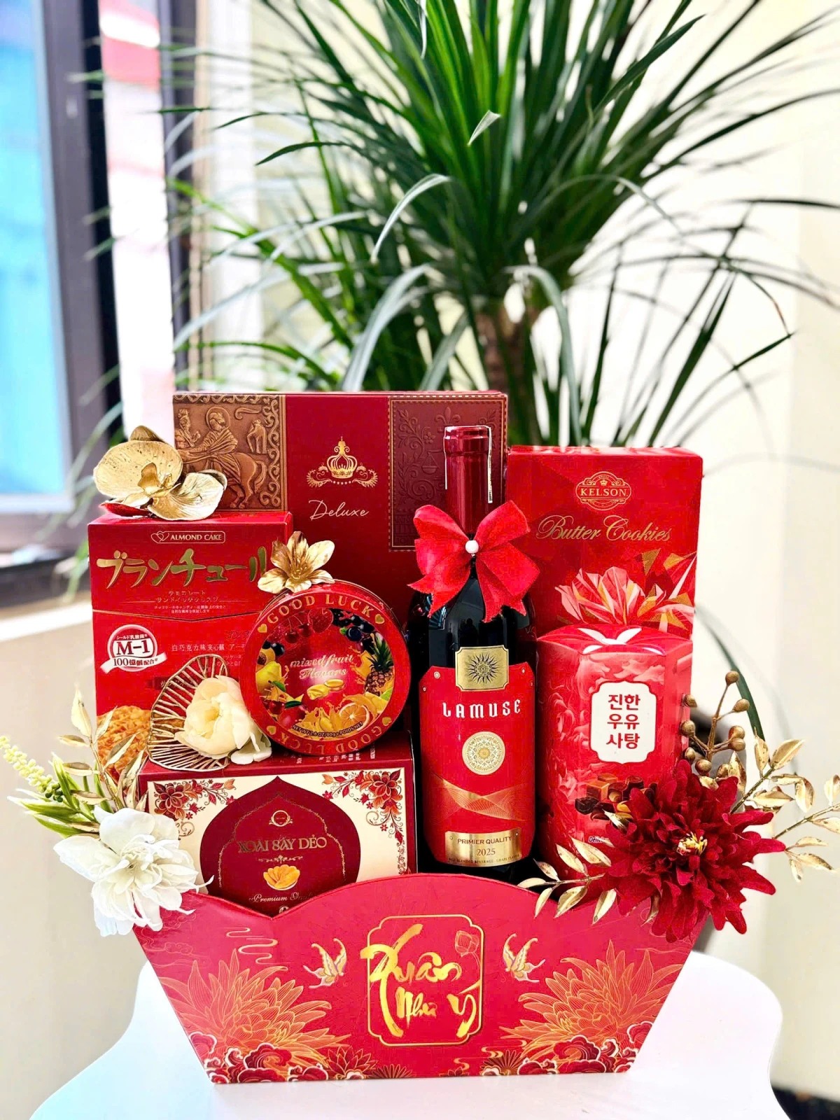 Giỏ quà tết T01