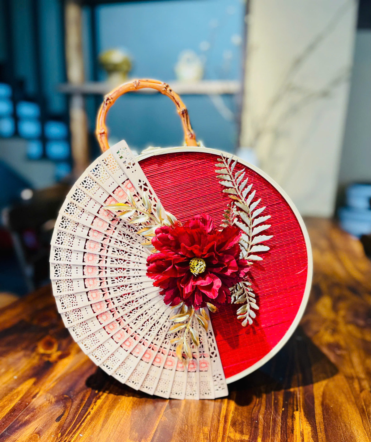 Giỏ mây tròn 02
