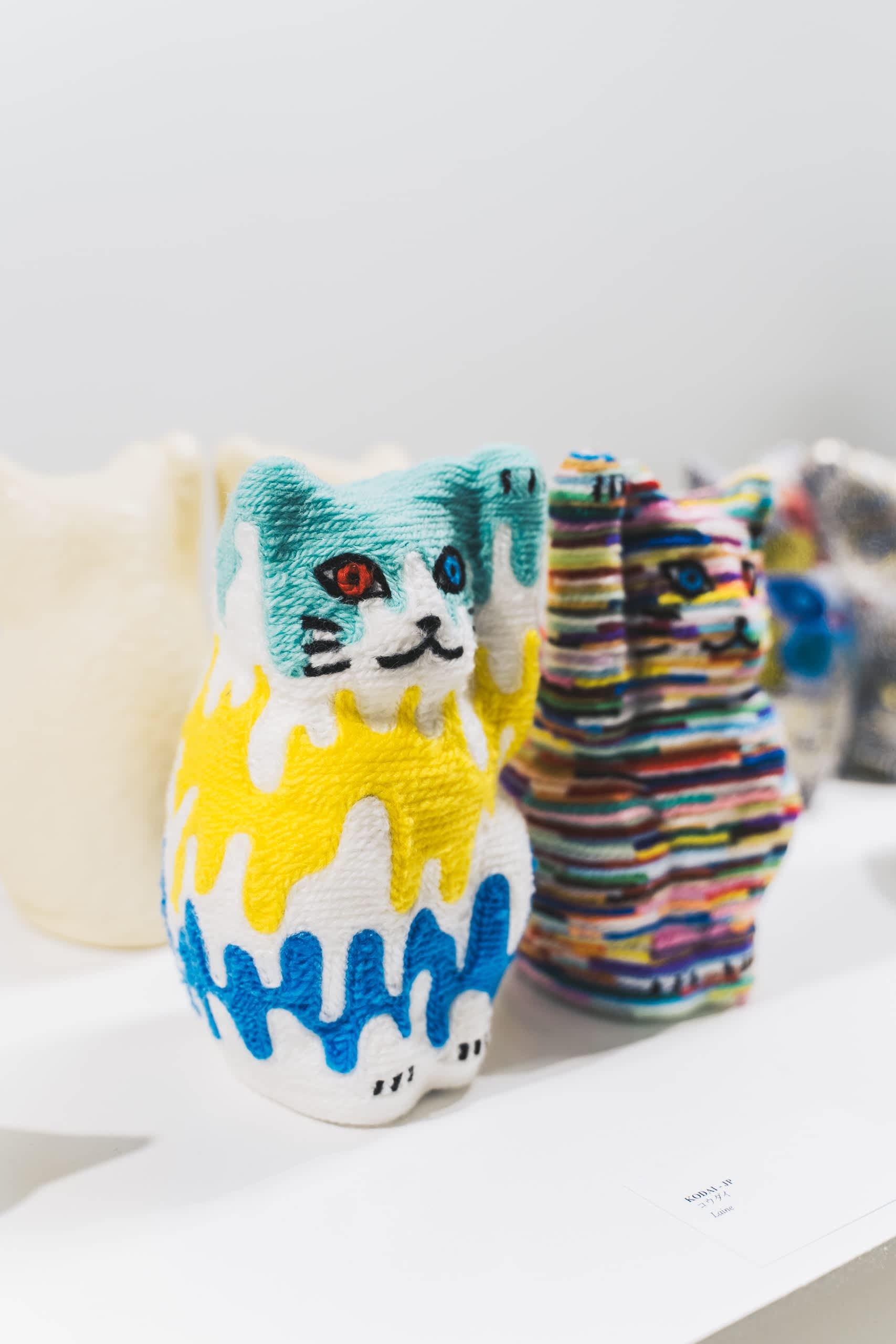 exposition a lucky cat art exhibition - Sato creative - Paris - artistes français-japonais- sid lee