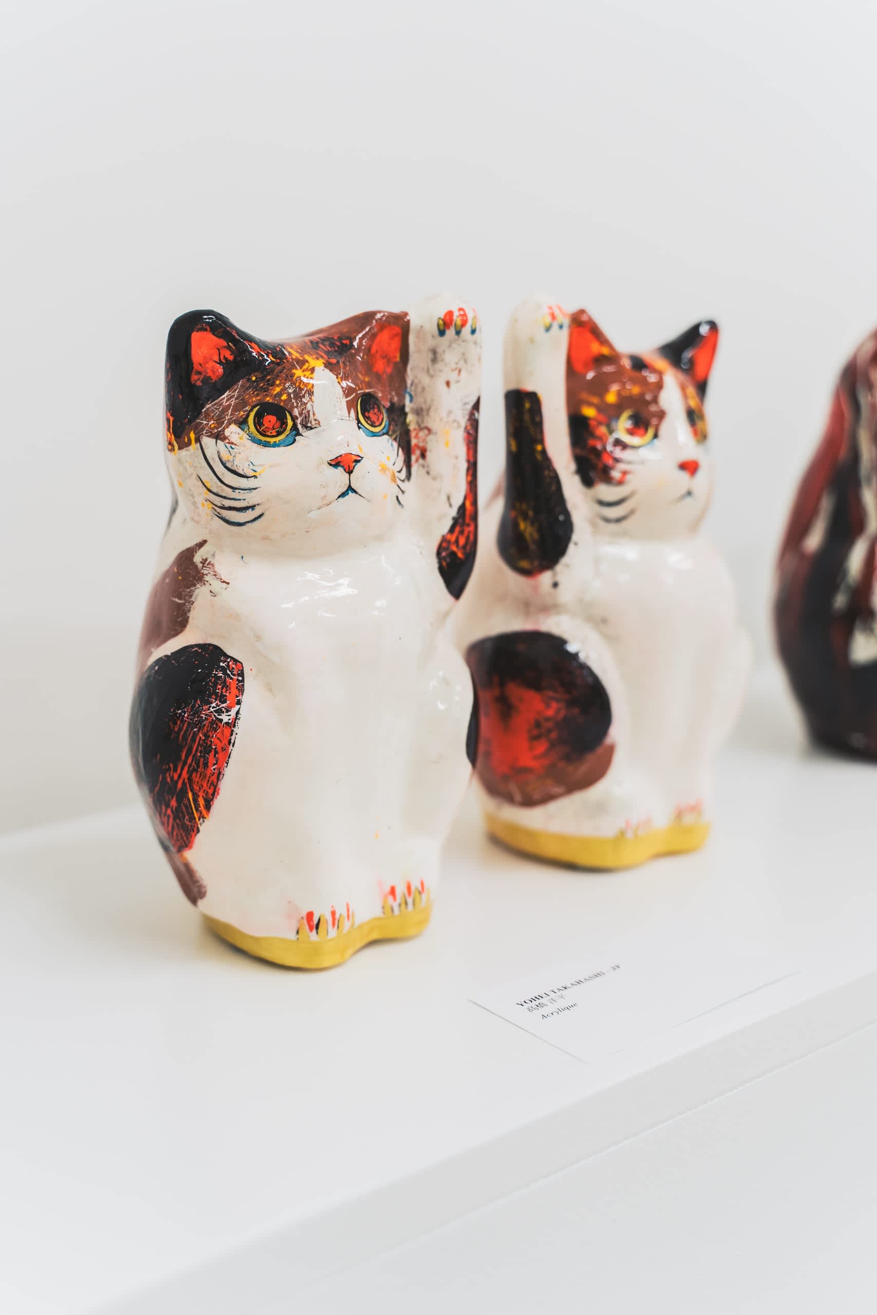 exposition a lucky cat art exhibition - Sato creative - Paris - artistes français-japonais- sid lee