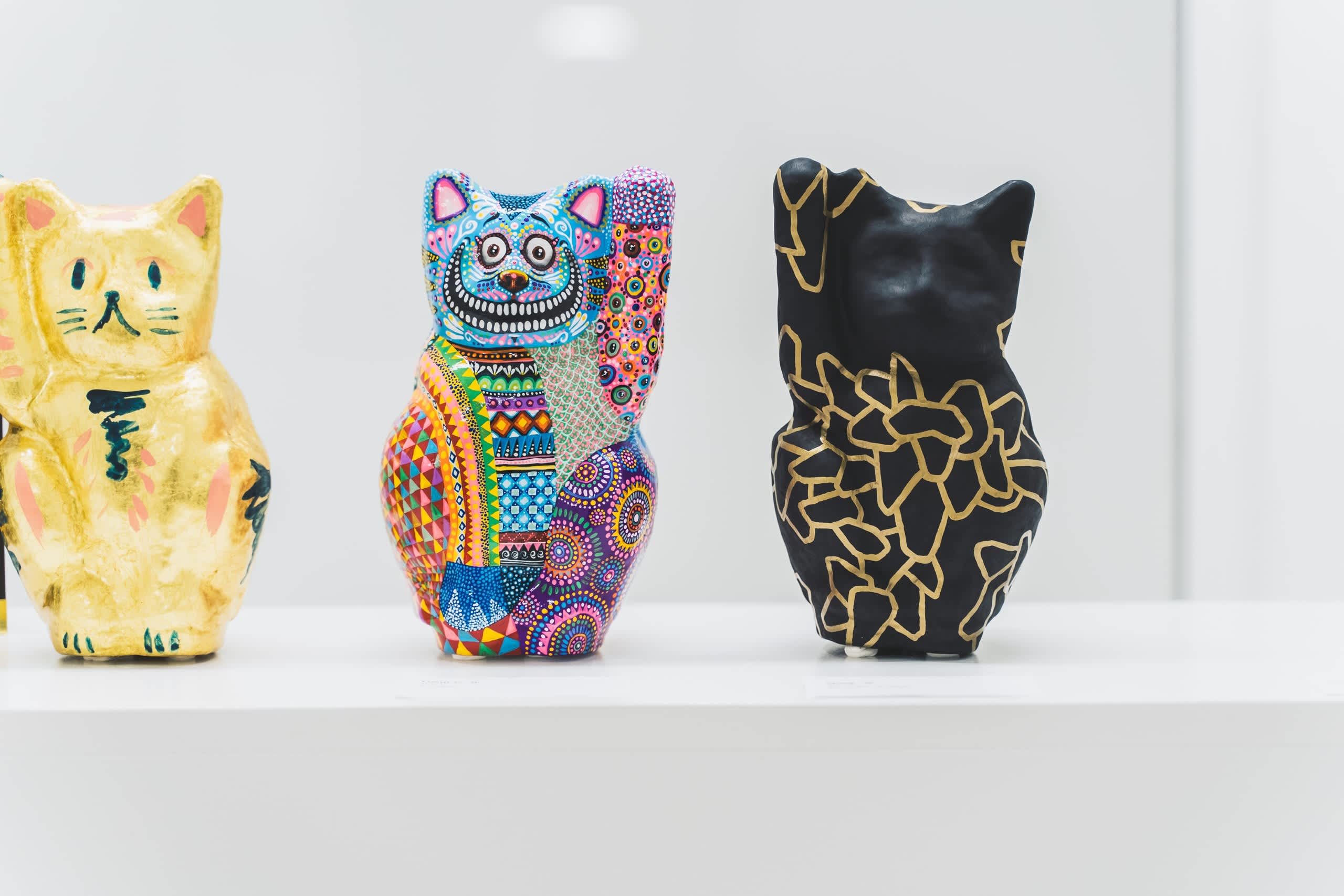 exposition a lucky cat art exhibition - Sato creative - Paris - artistes français-japonais- sid lee