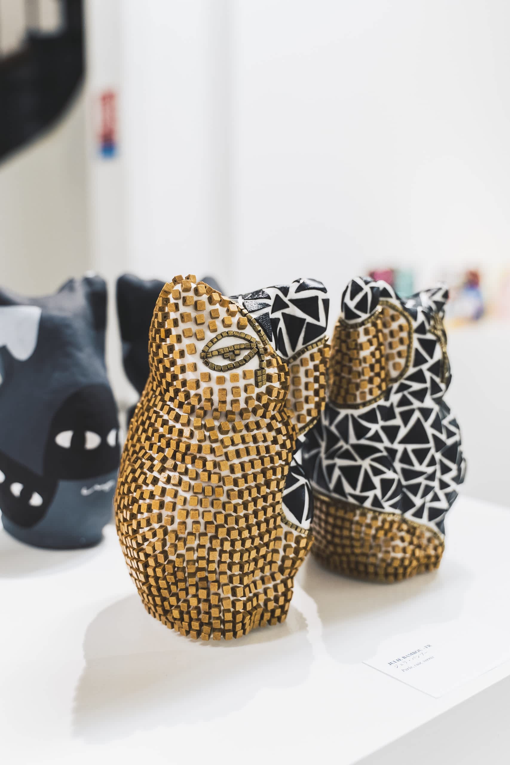 exposition a lucky cat art exhibition - Sato creative - Paris - artistes français-japonais- sid lee
