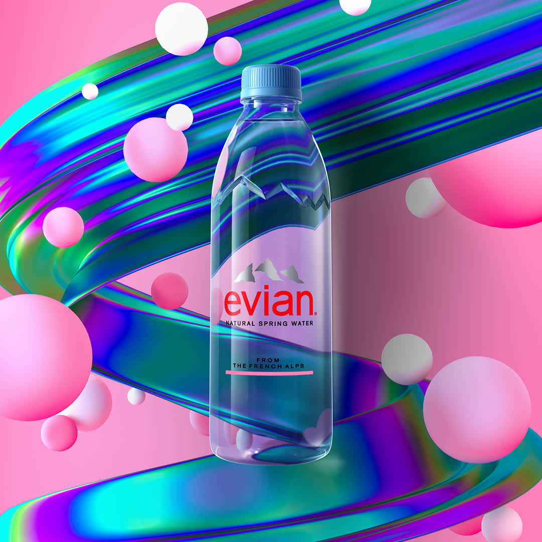 sato - creative - studio - paris - Evian - Artworks - Yoshirotten - graphic design - lifestyle