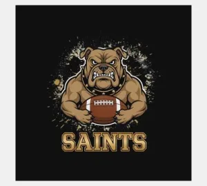 Saints Labelled Tshirt - Everythin Glitter and Glam