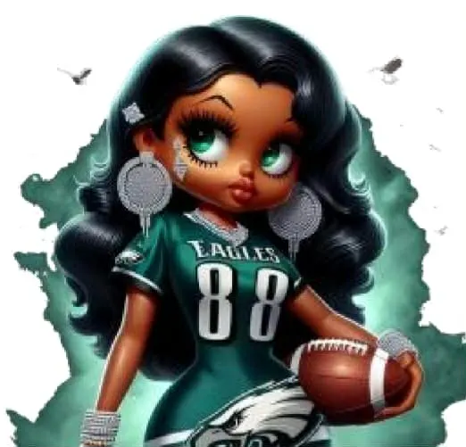 Philadelphia Eagles Tshirt - view 1 - Everythin Glitter and Glam