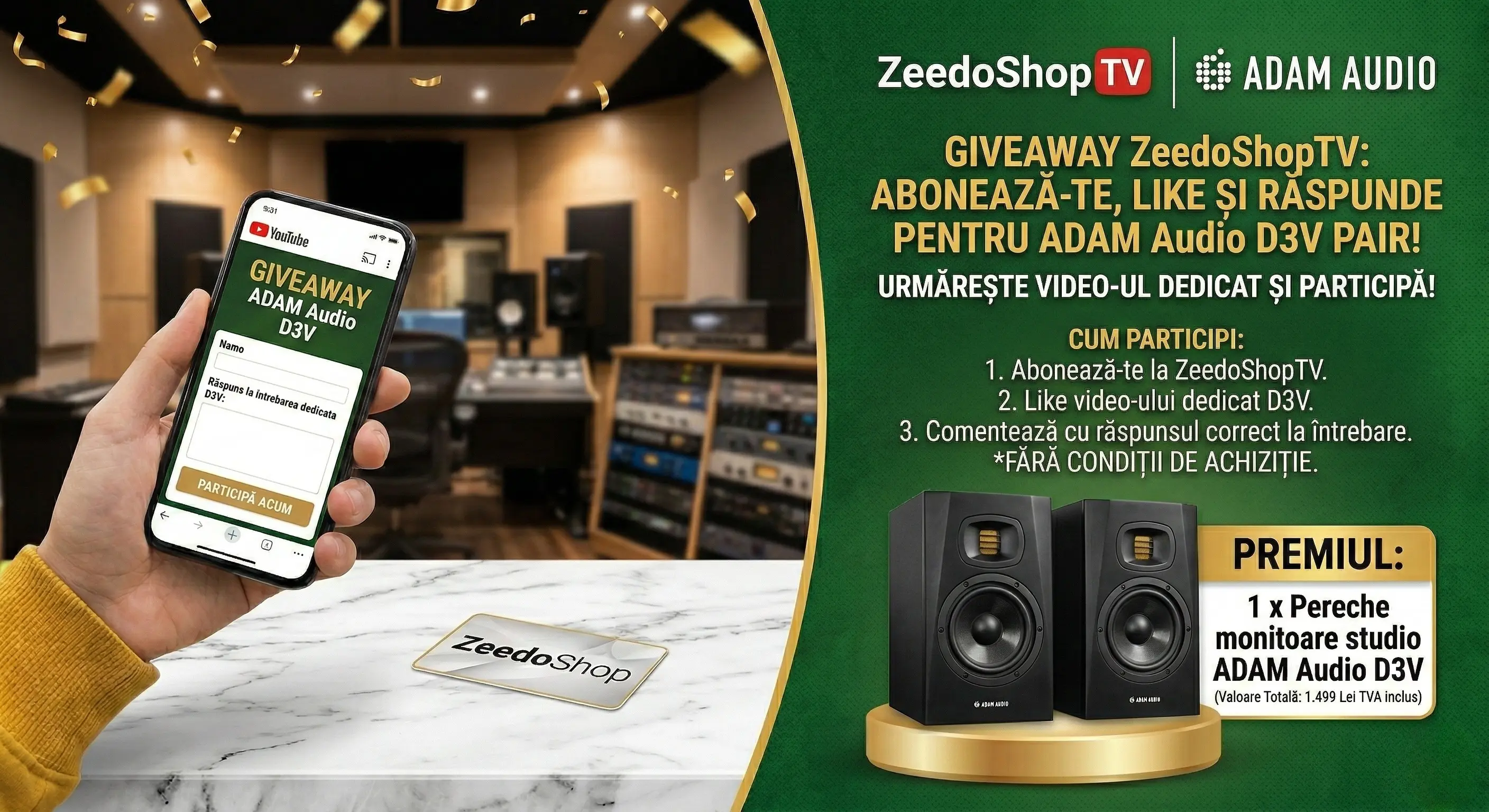 Câștigători 🎧 Upgrade-ul audio pe care îl meriți! Câștigă ... - Rezultate | Concursier