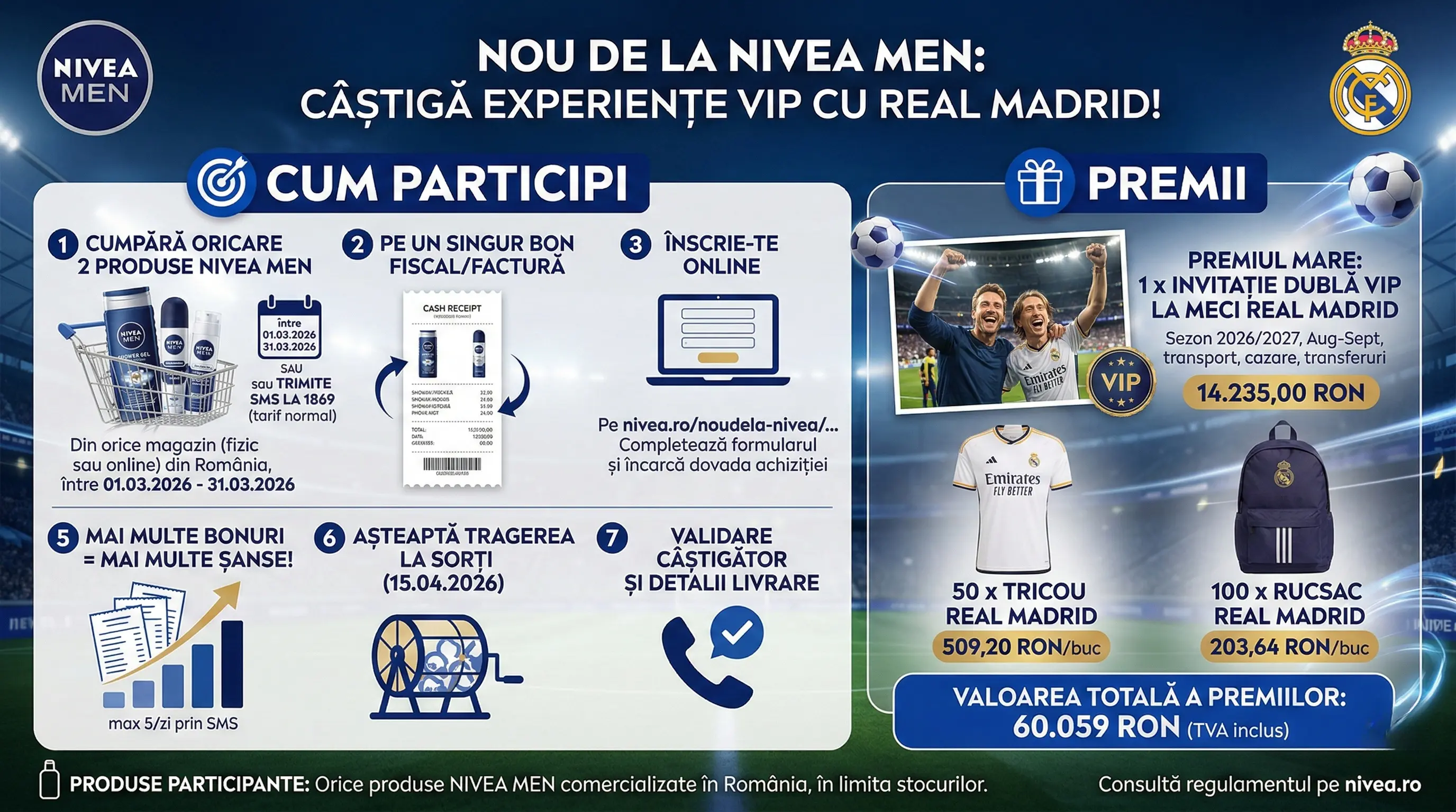 Câștigători Concurs – Achiziționezi oricare 2 produse NIVEA... - Rezultate | Concursier