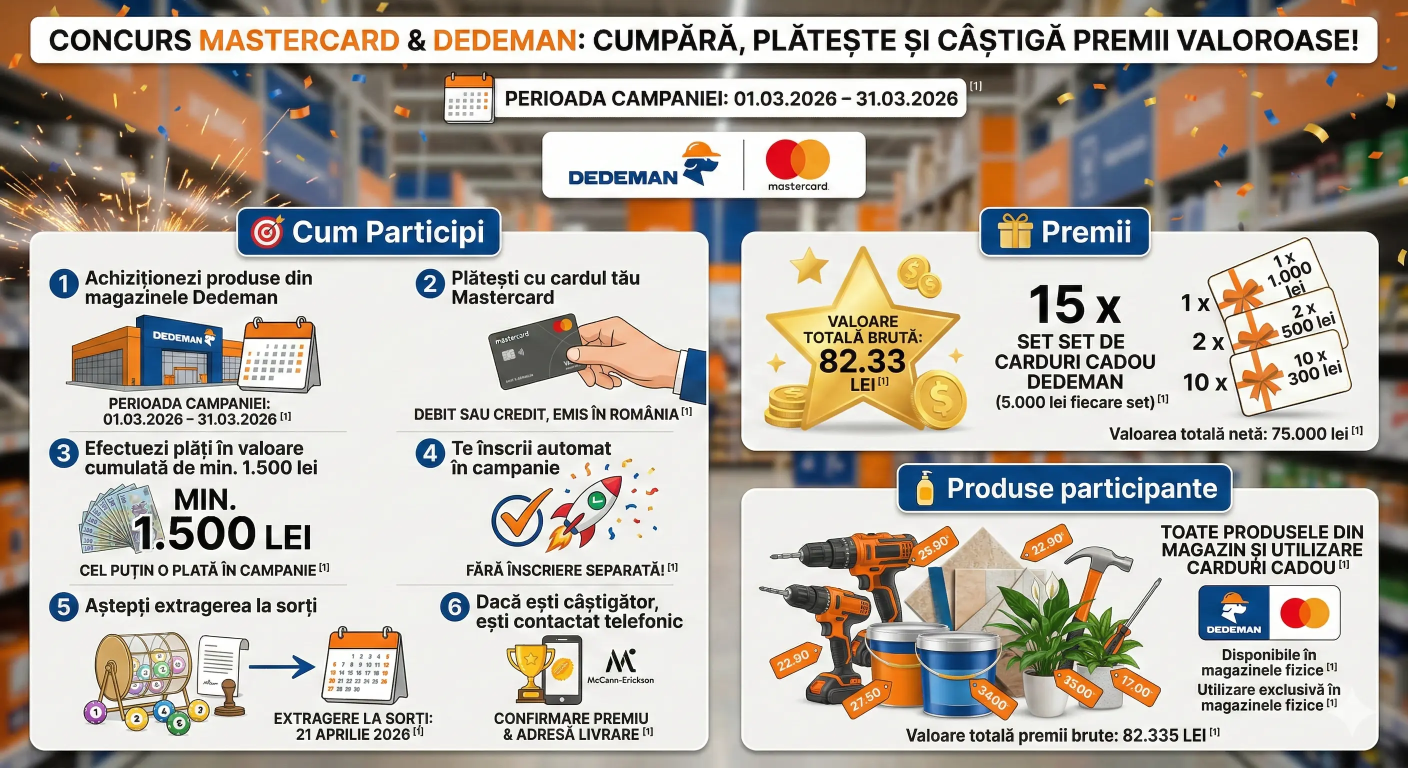 Câștigători Concurs – Plătești cu cardul tău Mastercard pro... - Rezultate | Concursier