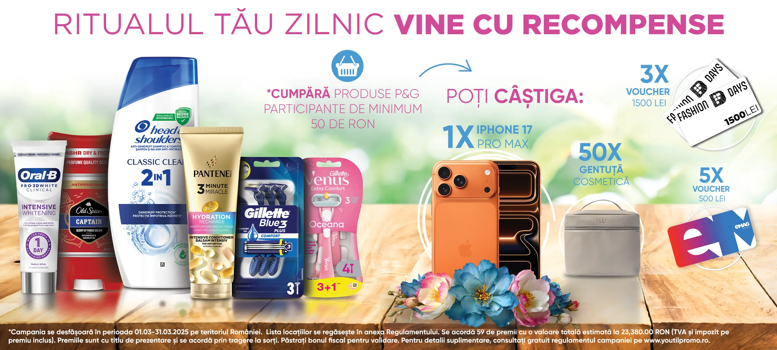 Câștigători Concurs – Cumpără produse participante P&G de m... - Rezultate | Concursier