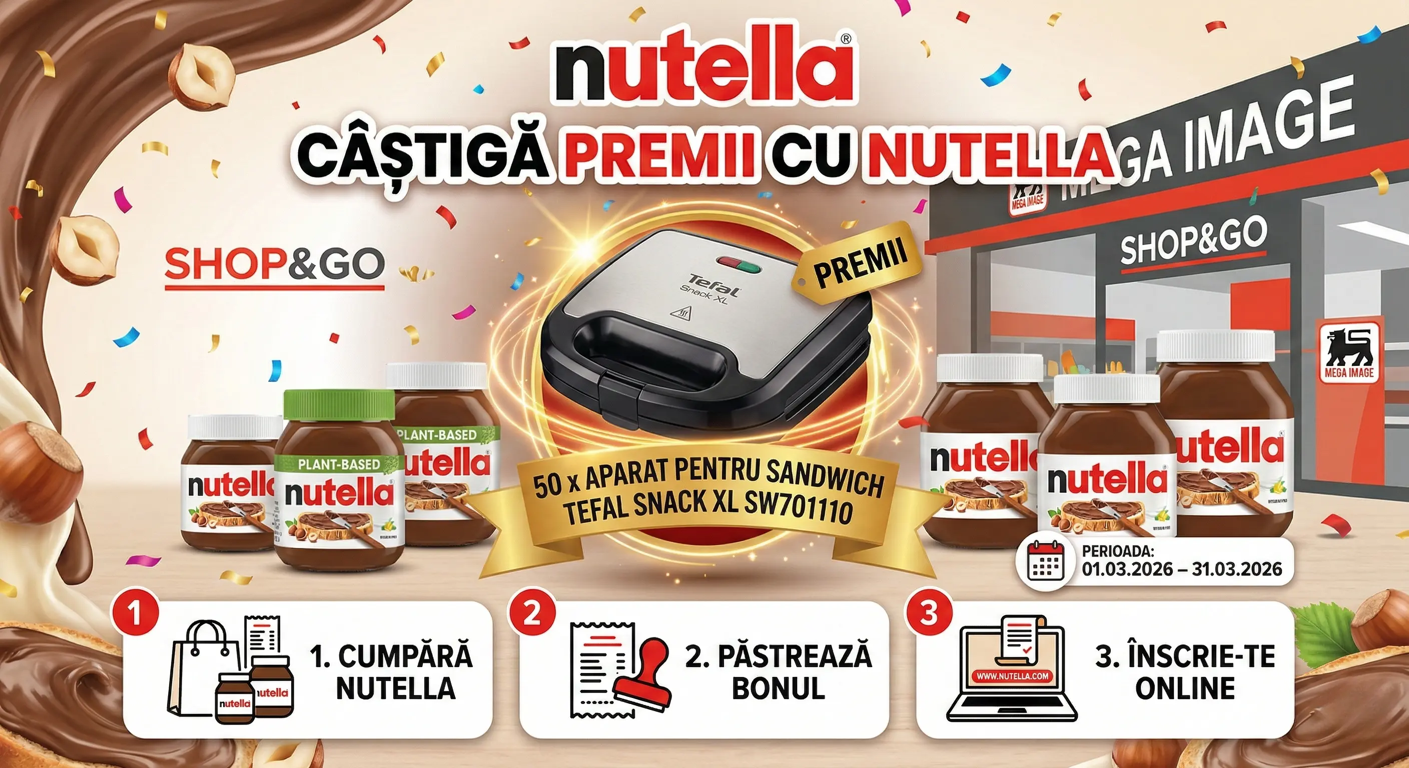 Câștigători Concurs – Achiziționezi Nutella de la Mega Imag... - Rezultate | Concursier