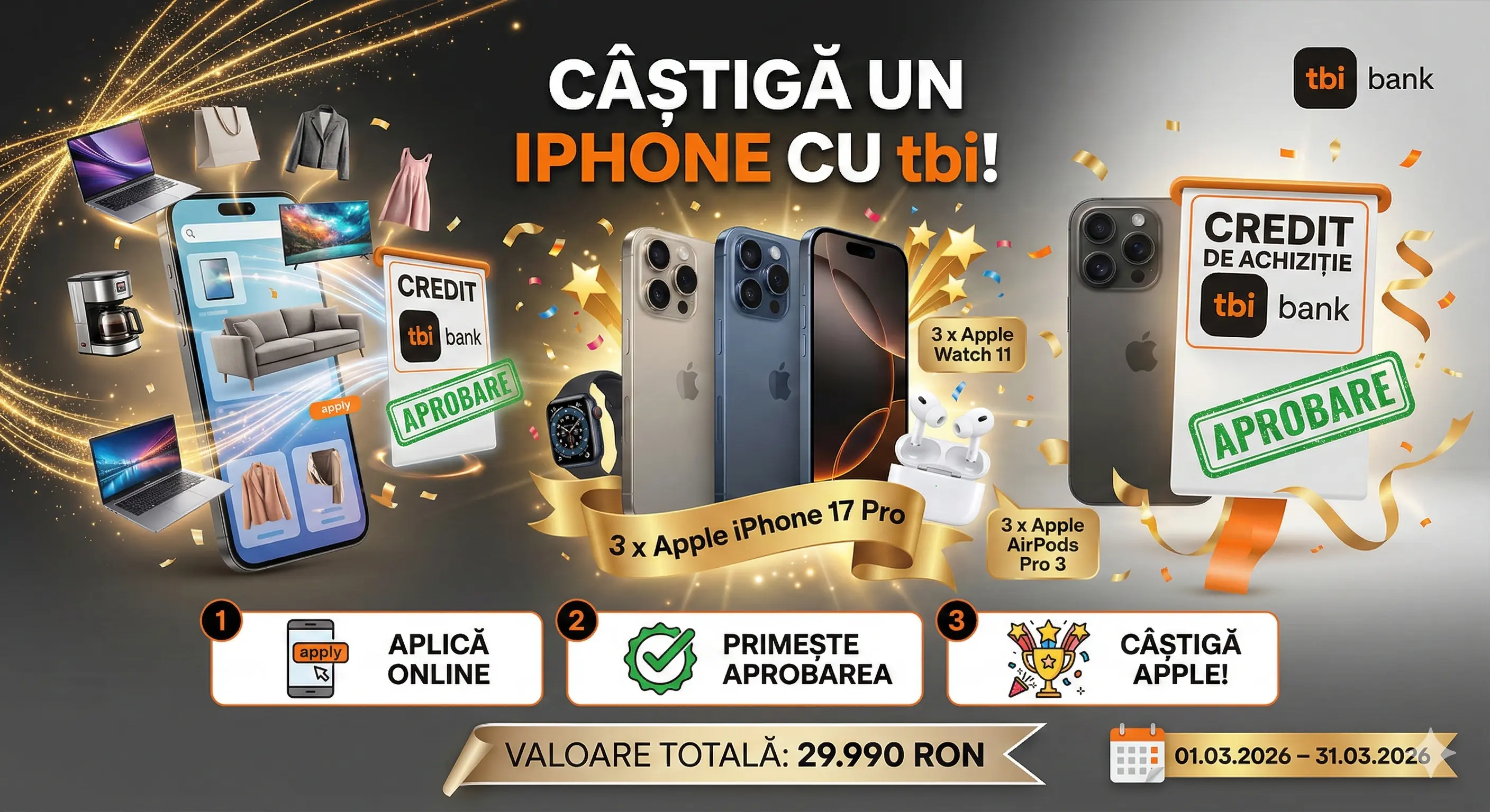 Câștigători Concurs – Aplici online pentru un credit de la ... - Rezultate | Concursier