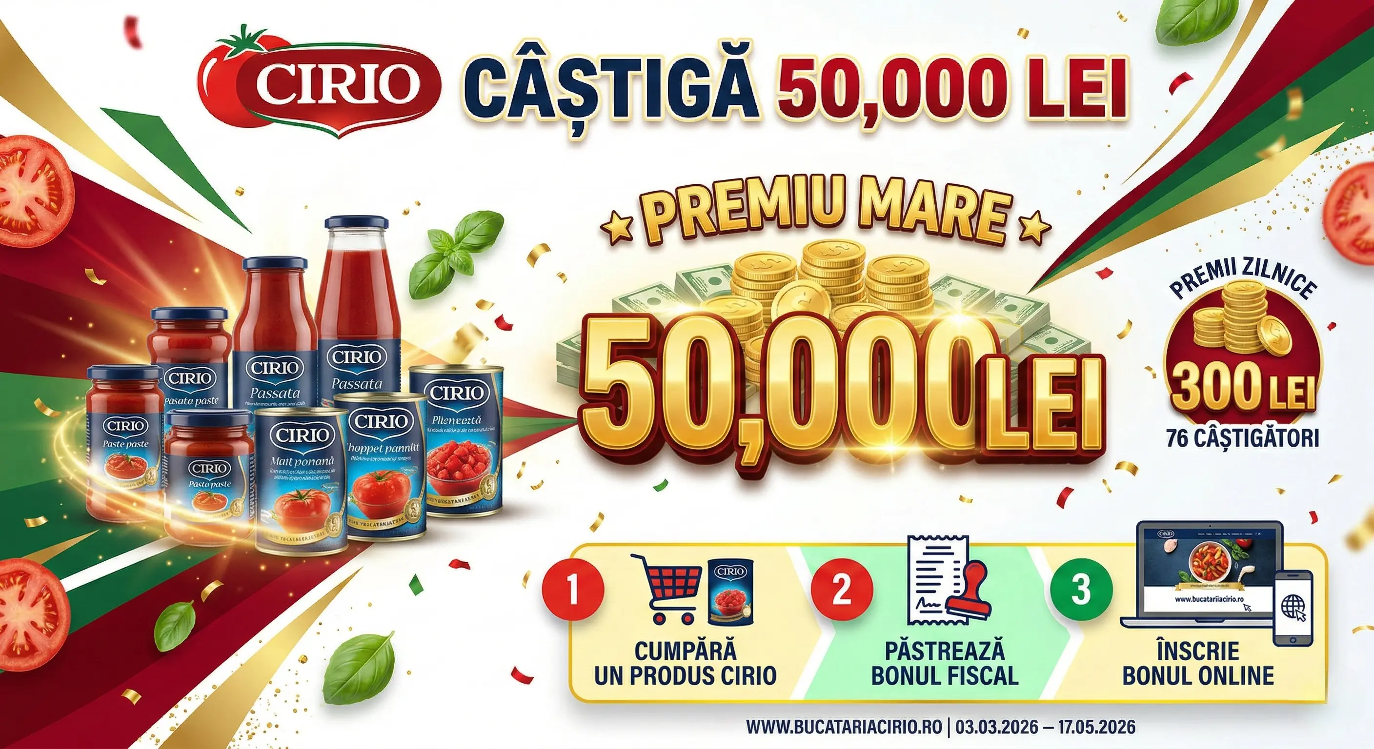 Concurs – Achiziționezi minim un produs CIrio de la Toate – Câștigă premii până pe 17 mai 20...