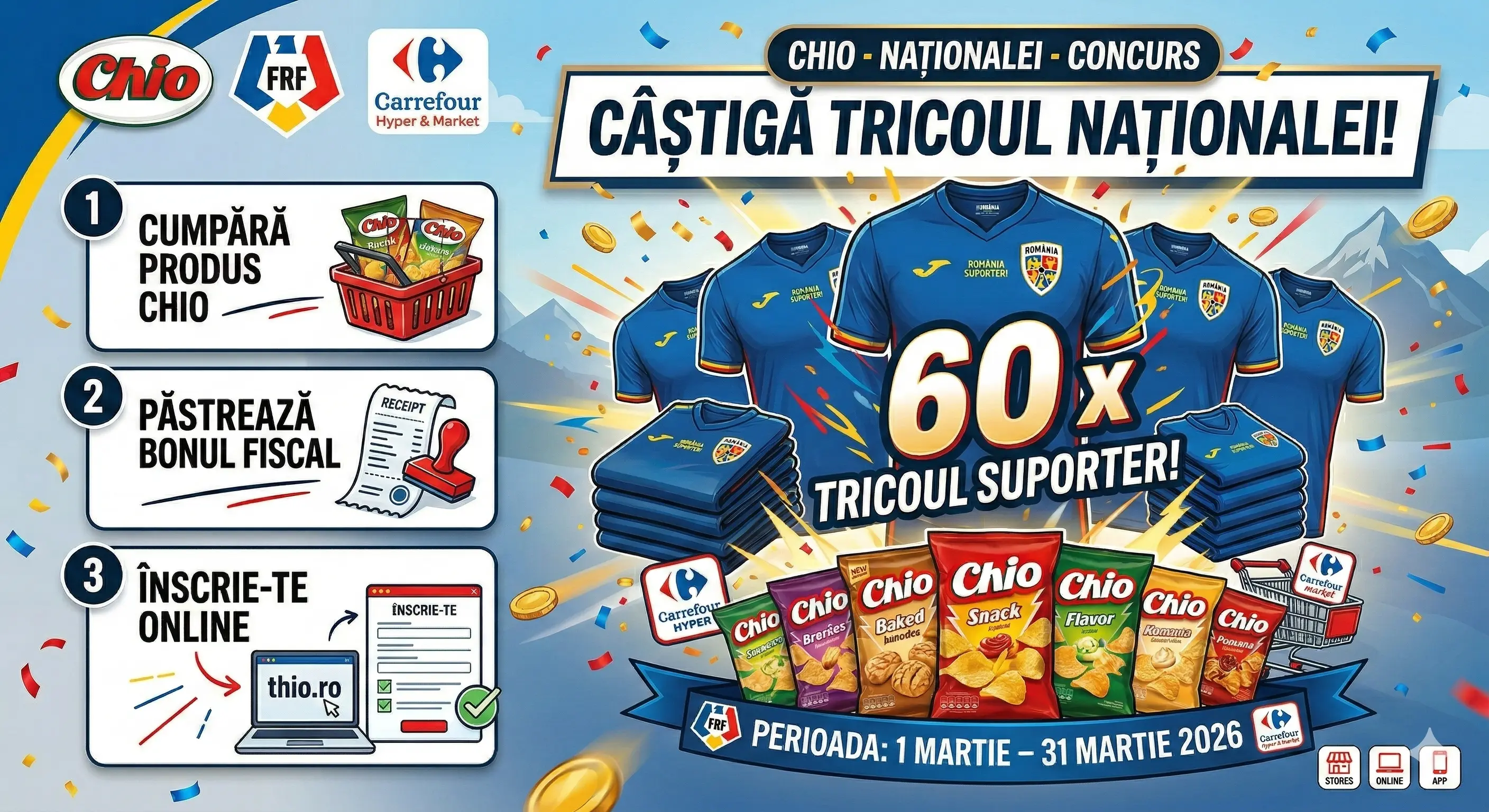 Câștigători Concurs – Cumperi orice produs Chio de la Carre... - Rezultate | Concursier