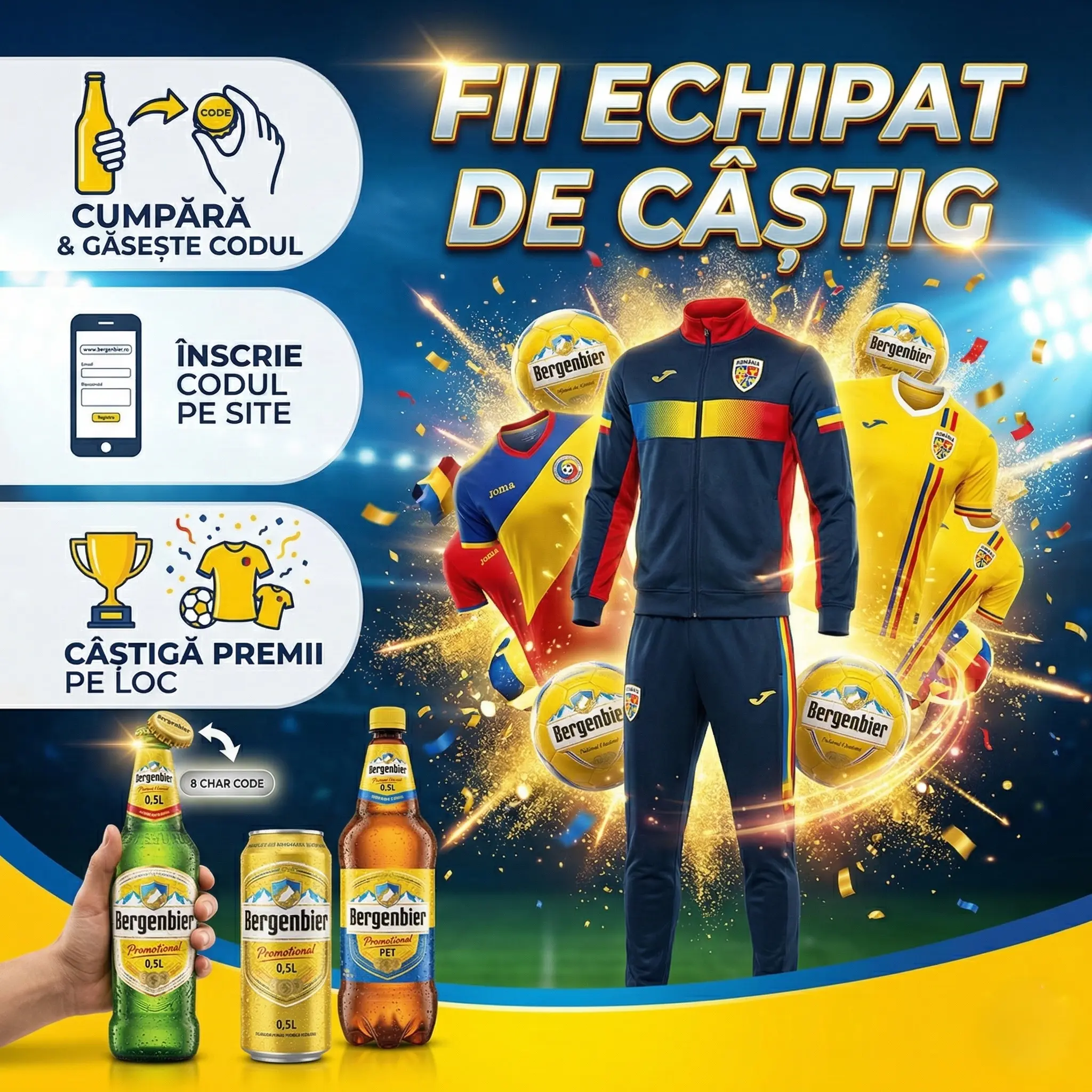 Concurs – Bergenbier de la Toate – Câștigă premii până pe 31 decembrie 2026 - Concursier