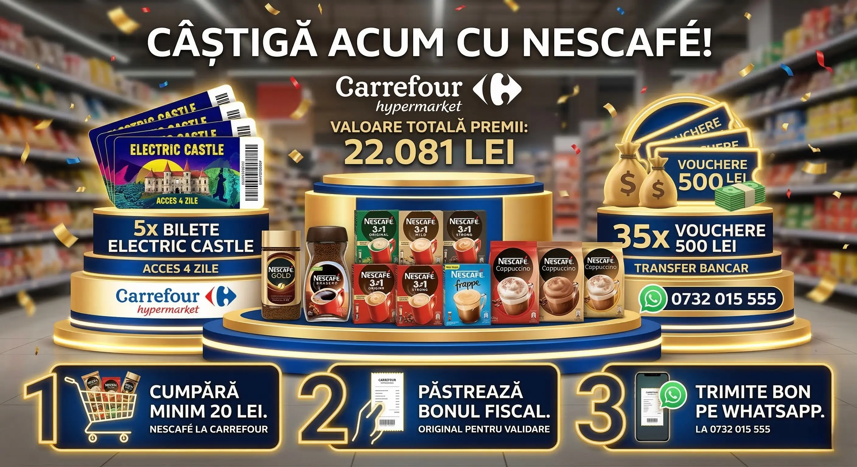 Câștigători Concurs – Achiziționezi produse NESCAFÉ din gam... - Rezultate | Concursier