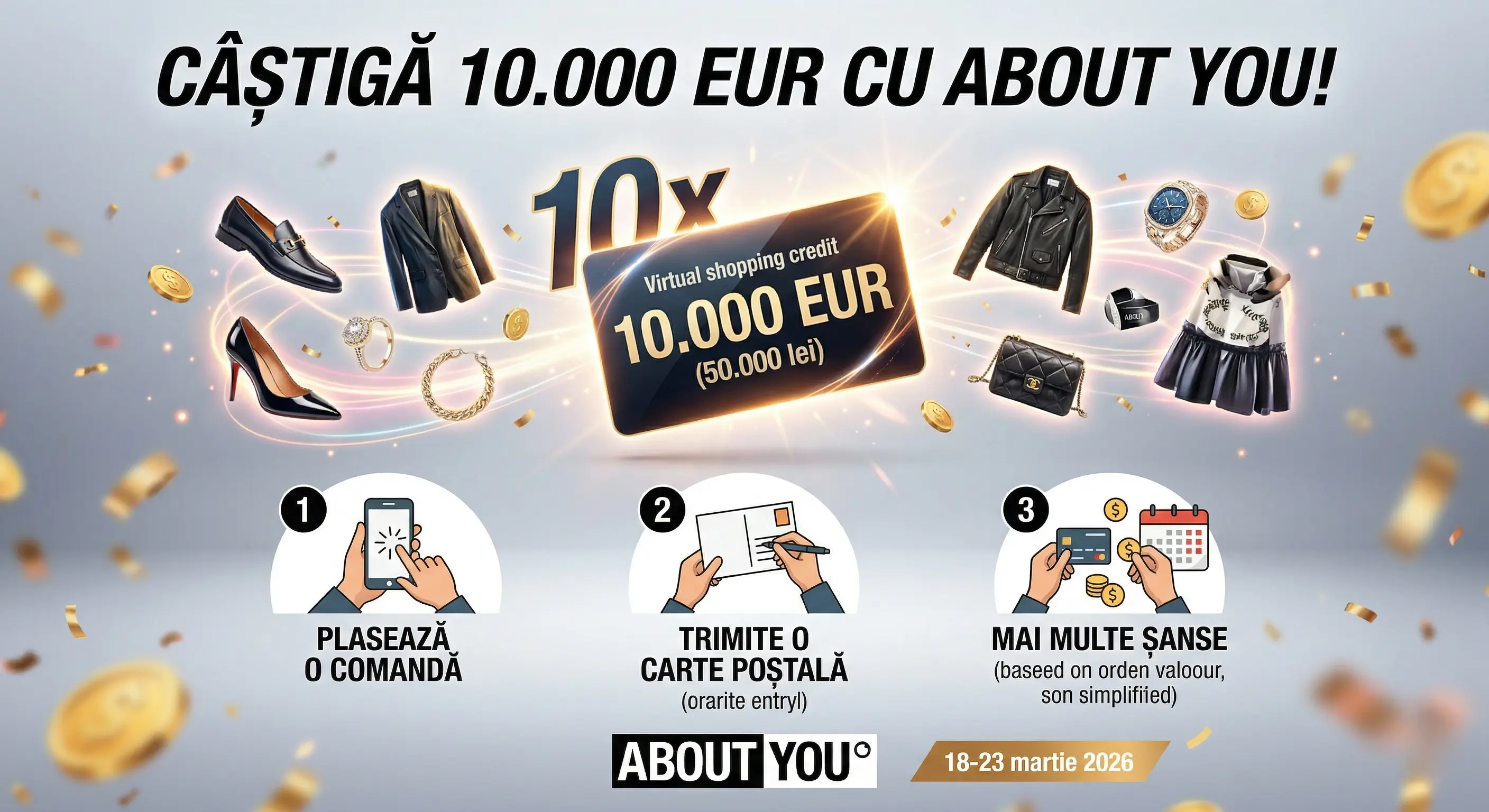 Câștigători Concurs – Plasezi o comandă de la ABOUT YOU – C... - Rezultate | Concursier