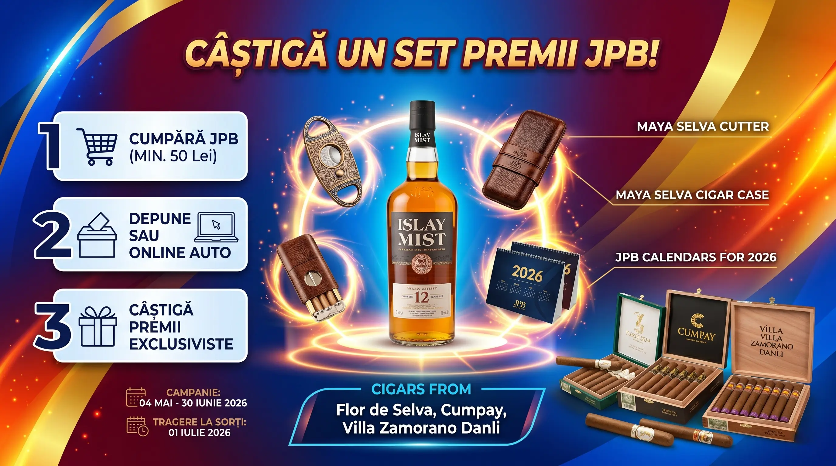 Concurs Concurs JPB Flor de Selva: Câștigă Whisky Islay Mist (până pe 30 Iun) - câștigă...