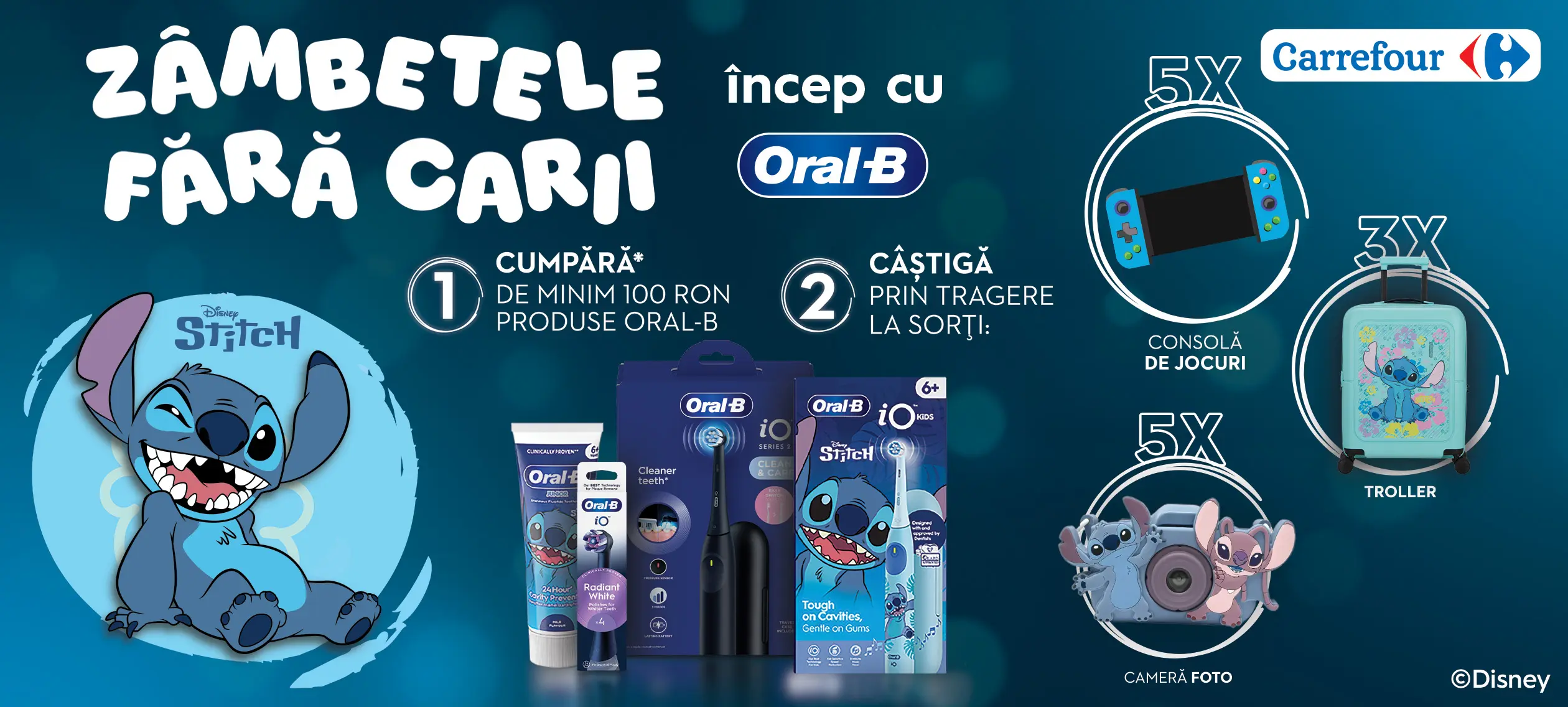 Concurs Oral B Carrefour: Câștigă Nintendo Switch 2 (până pe 2 Iun) - Concursier