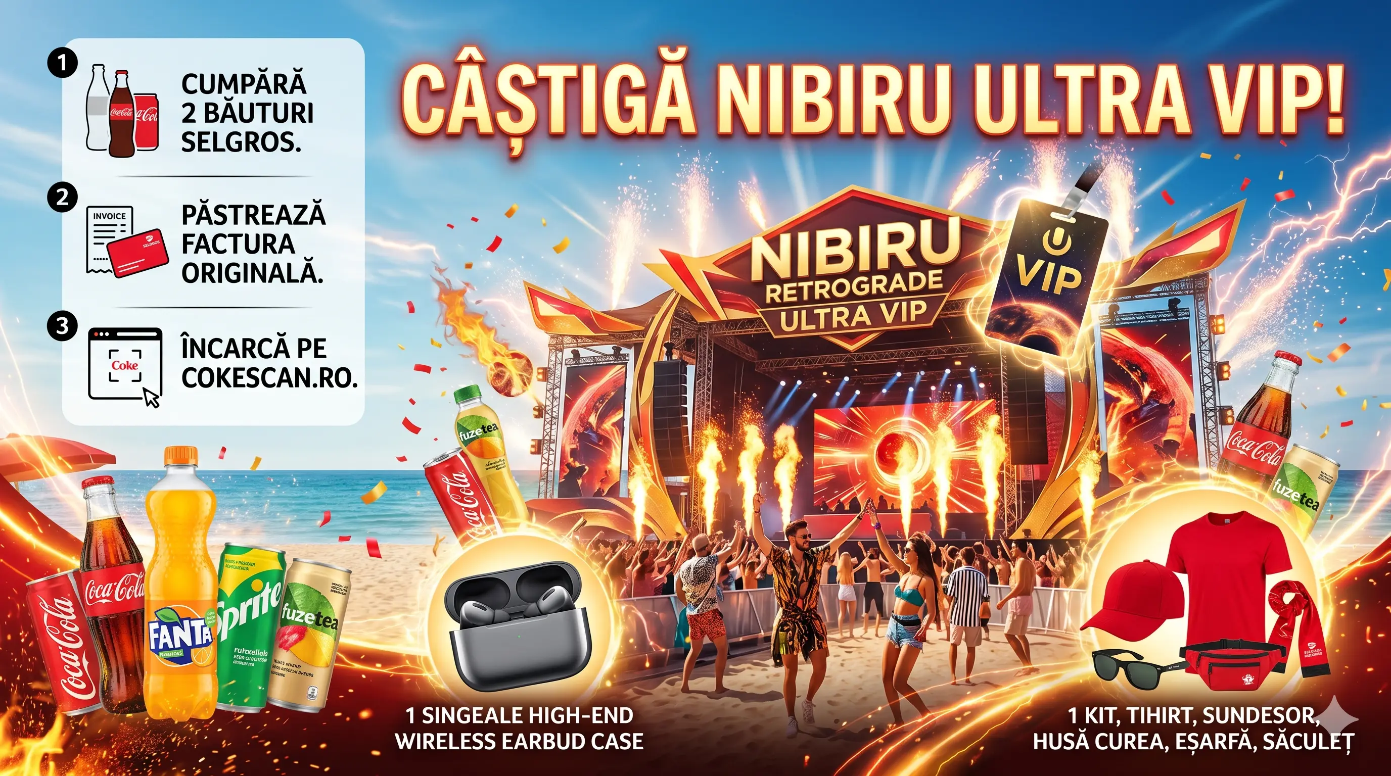 Concurs Coca-Cola la Selgros: Câștigă Abonament Dublu Nibiru (până pe 29 Iun) - Concursier