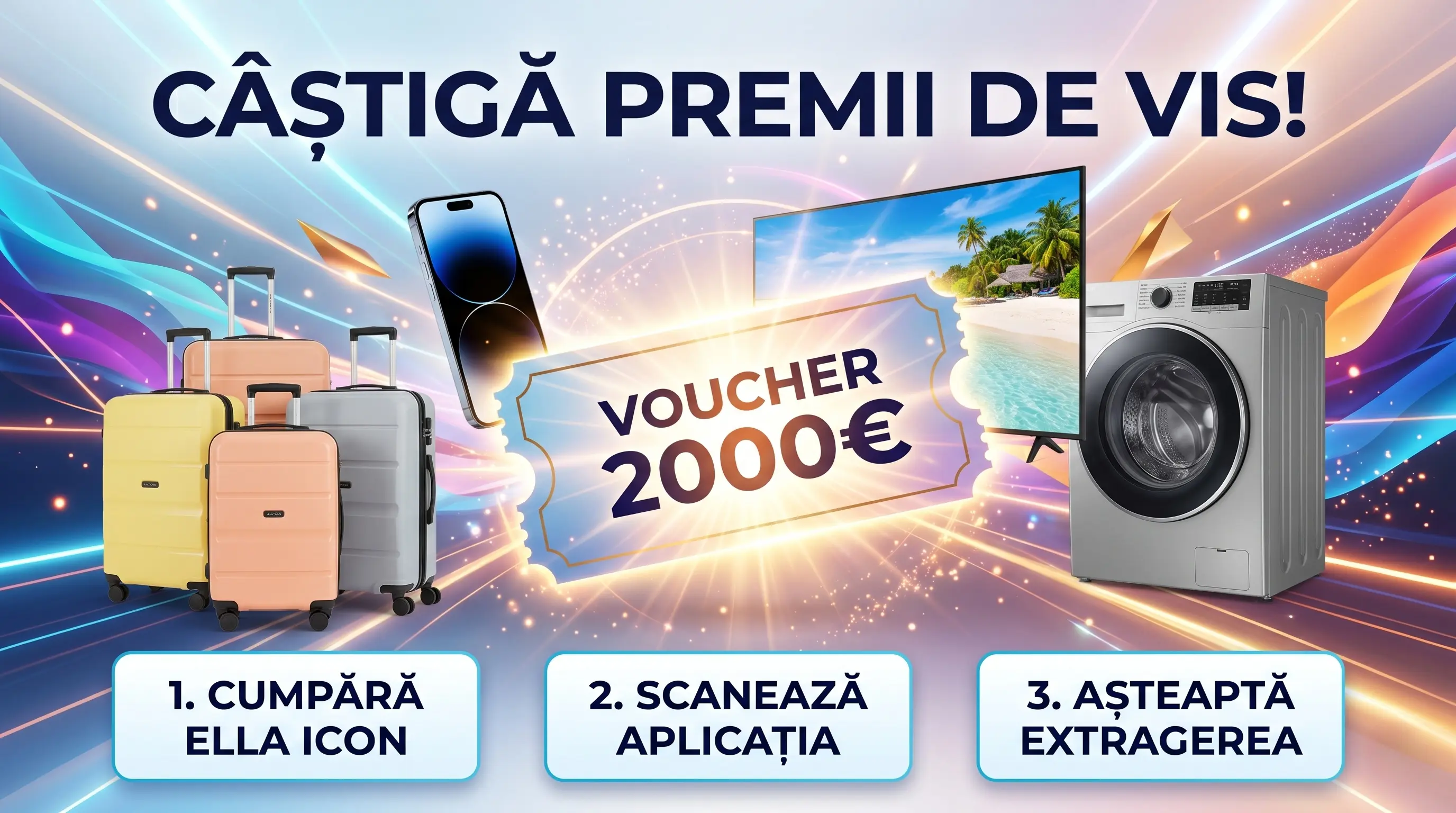 Concurs Carrefour Ella Icon: Câștigă Vouchere Vacanță (până pe 31 Aug) - Concursier