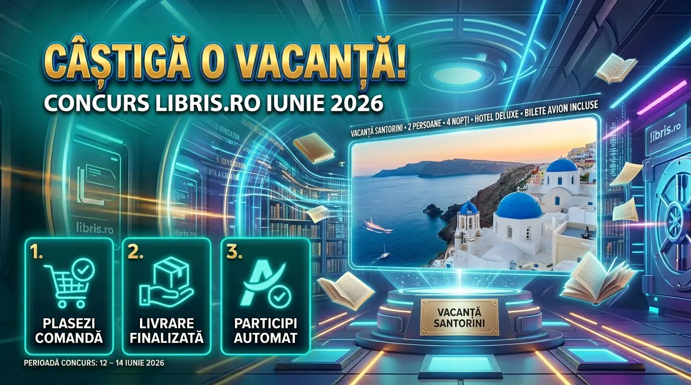 Concurs Libris - Cumpără și câștigă o vacanță în Santorini (până pe 14 iunie) - Concursier
