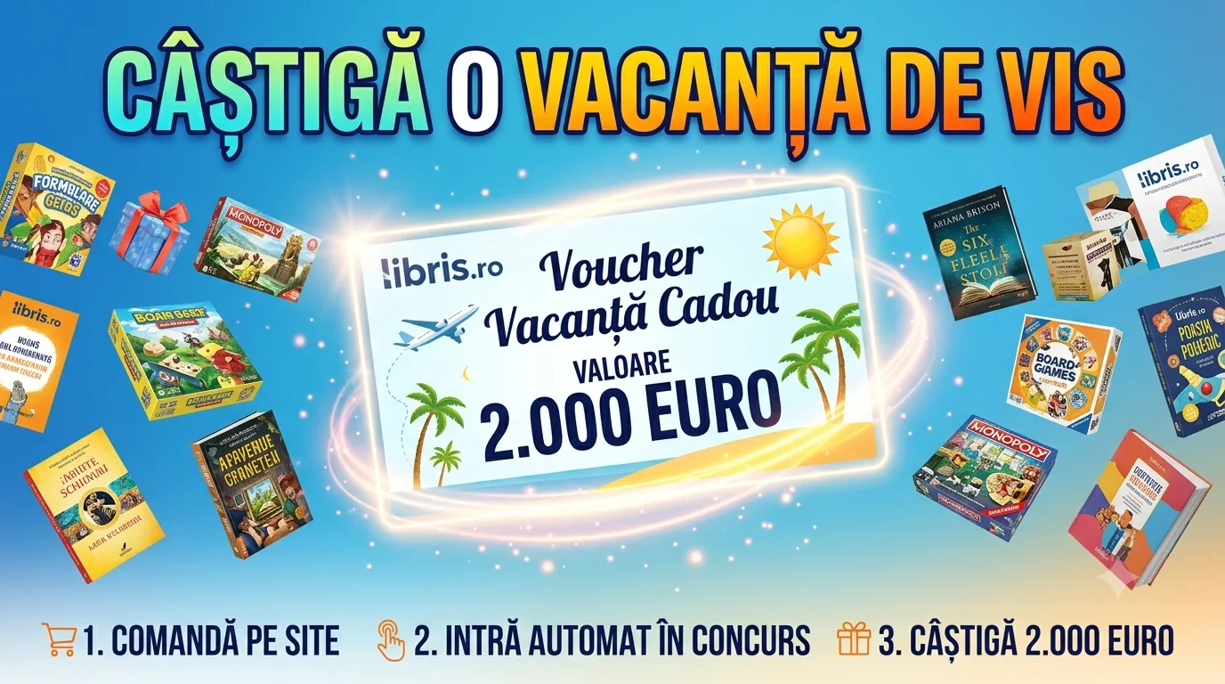 Concurs Libris: Cumpără și câștigă o vacanță de 2.000 euro (până pe 5 iulie) - Concursier