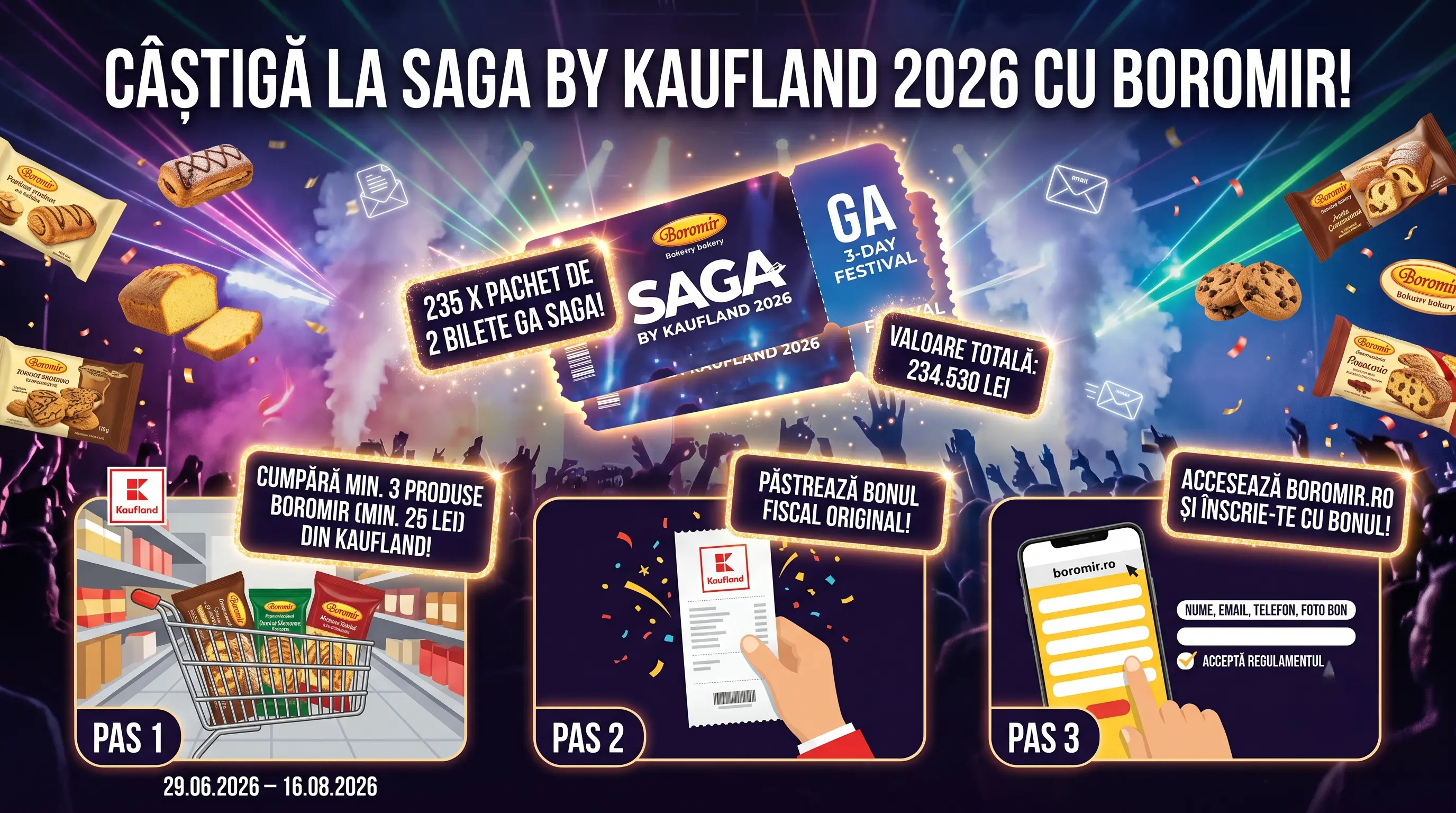 Concurs Kaufland: Cumpără Boromir și câștigă abonamente Saga (până pe 16 august) - Concursier