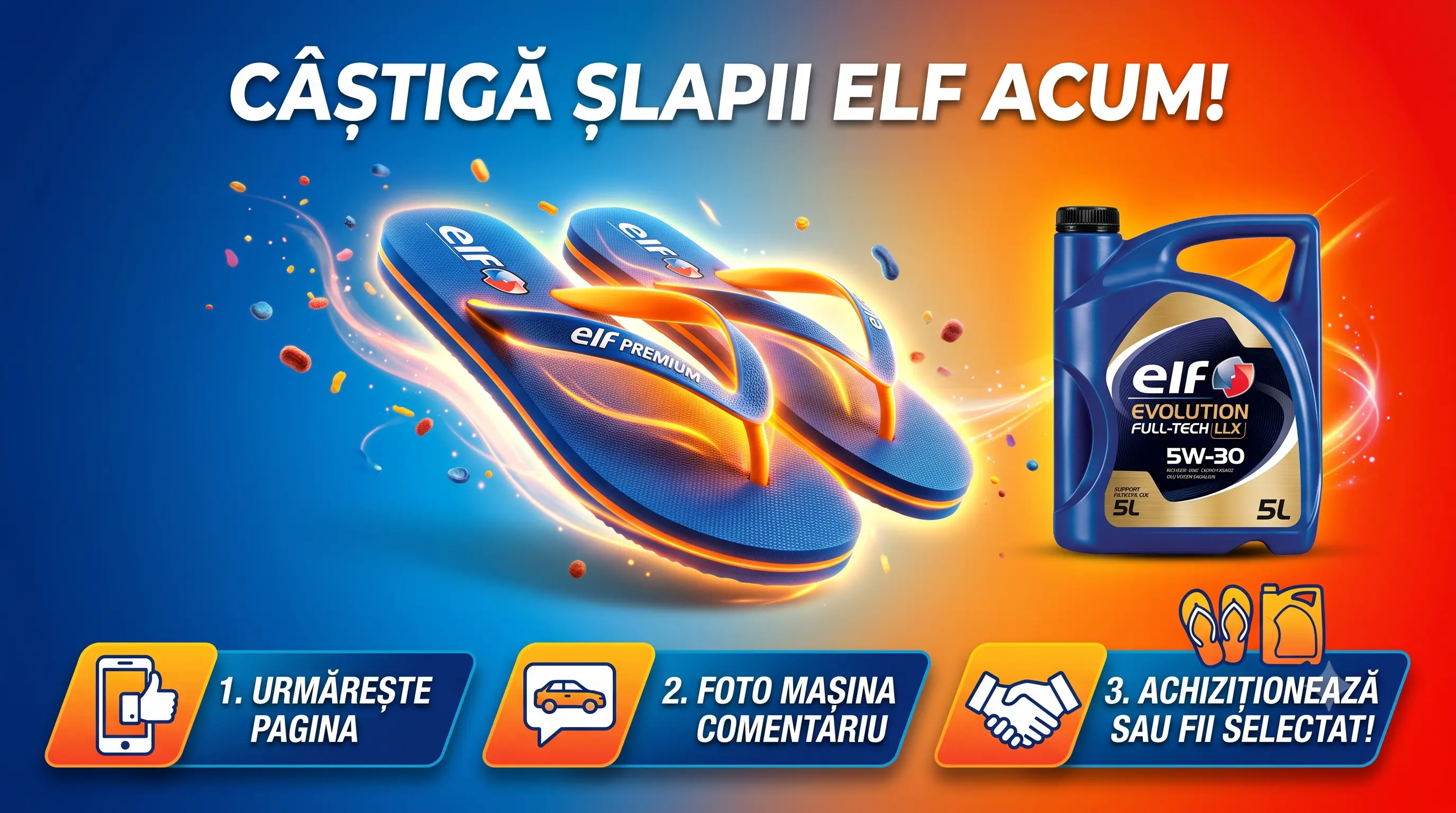 Concurs Concurs Liquid Technology: Șlapi ELF la comentariu sau cumpărând ulei (15 Sept) -...