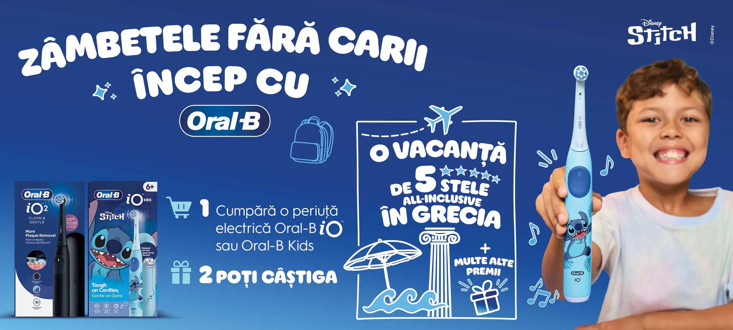 Concurs Oral-B: Cumpără și câștigă o excursie în Grecia (până pe 30 Septembrie) - Concursier