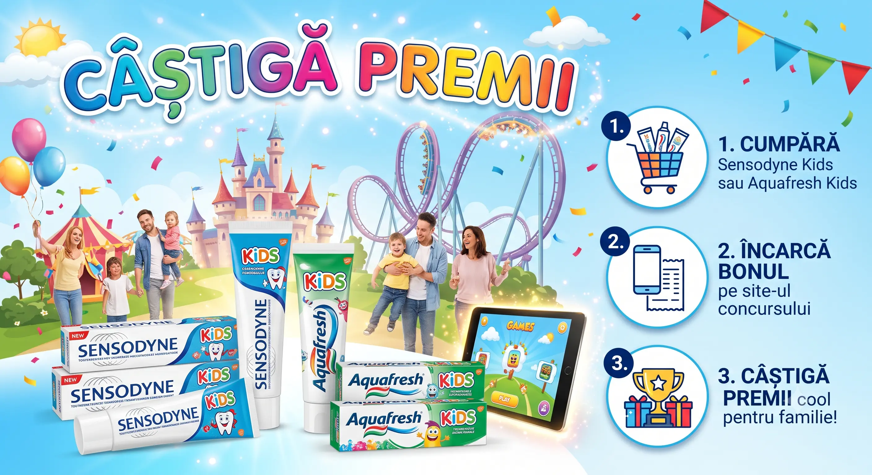 Concurs Haleon: Cumpără pastă de dinți și câștigă un voucher de călătorie (până pe 13...