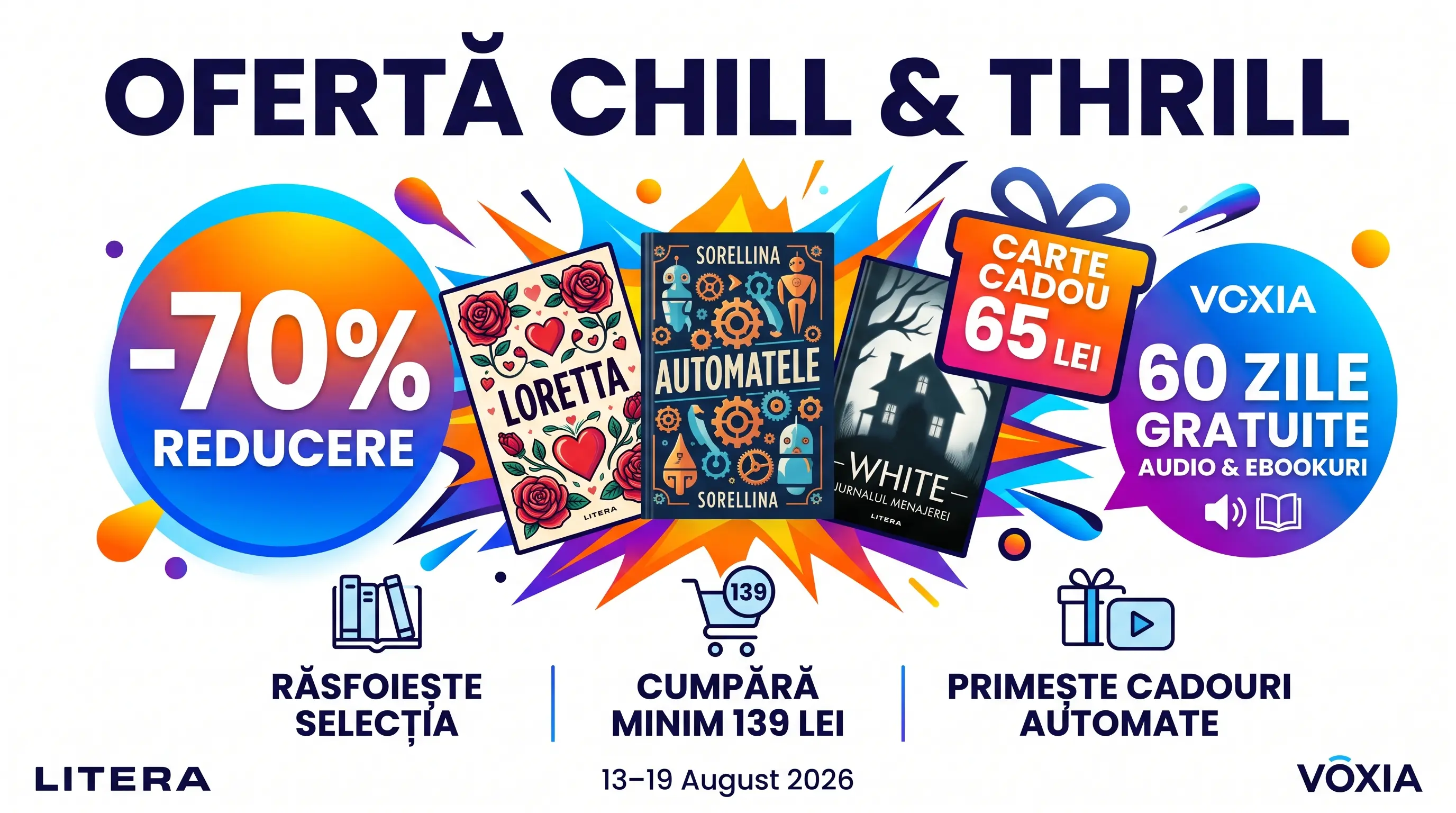 Cine a câștigat la Ofertă litera.ro: Cumpără cărți și...? | Concursier
