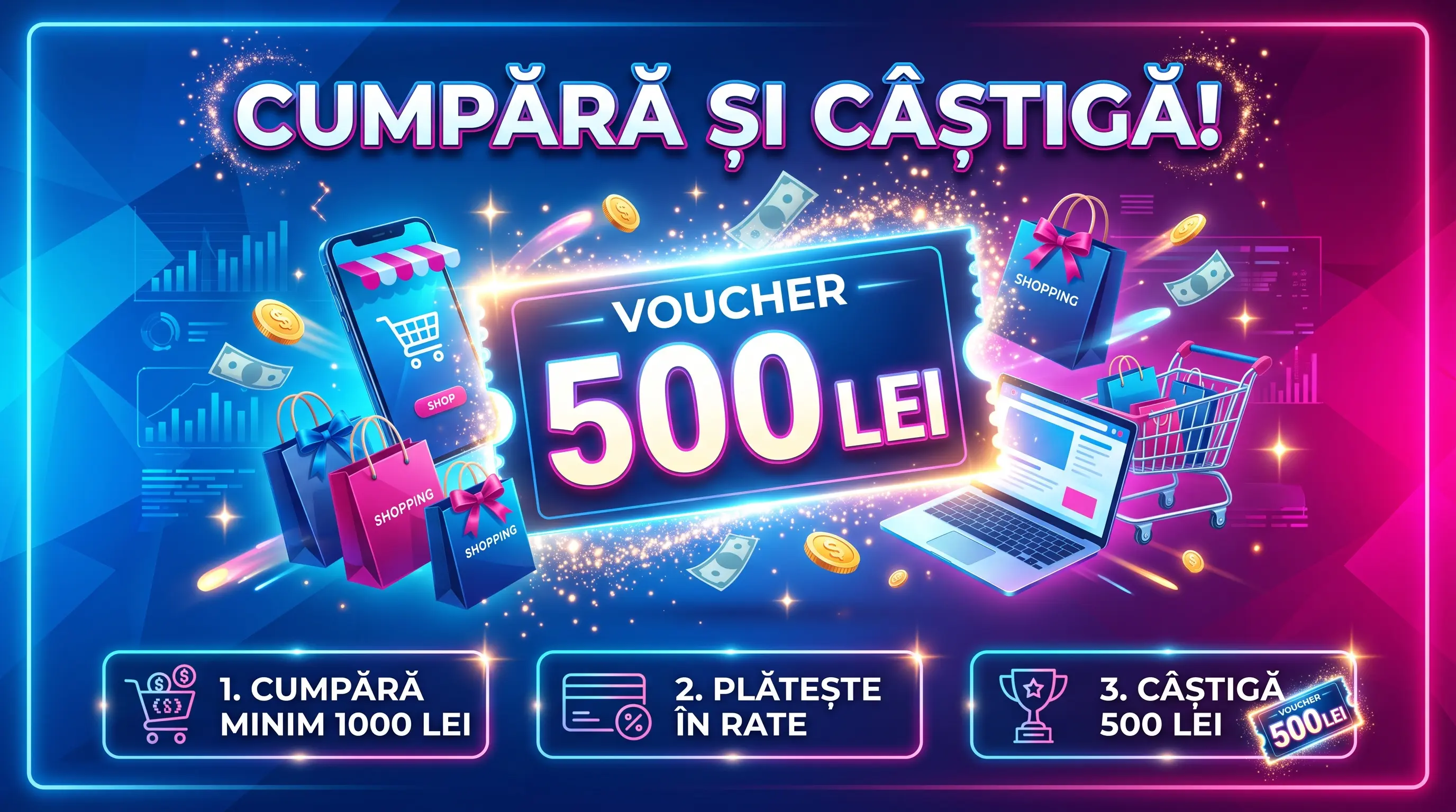 Concurs TBI Bank: Cumpără și câștigă 500 lei reducere credit (până pe 31 August) - Concursier