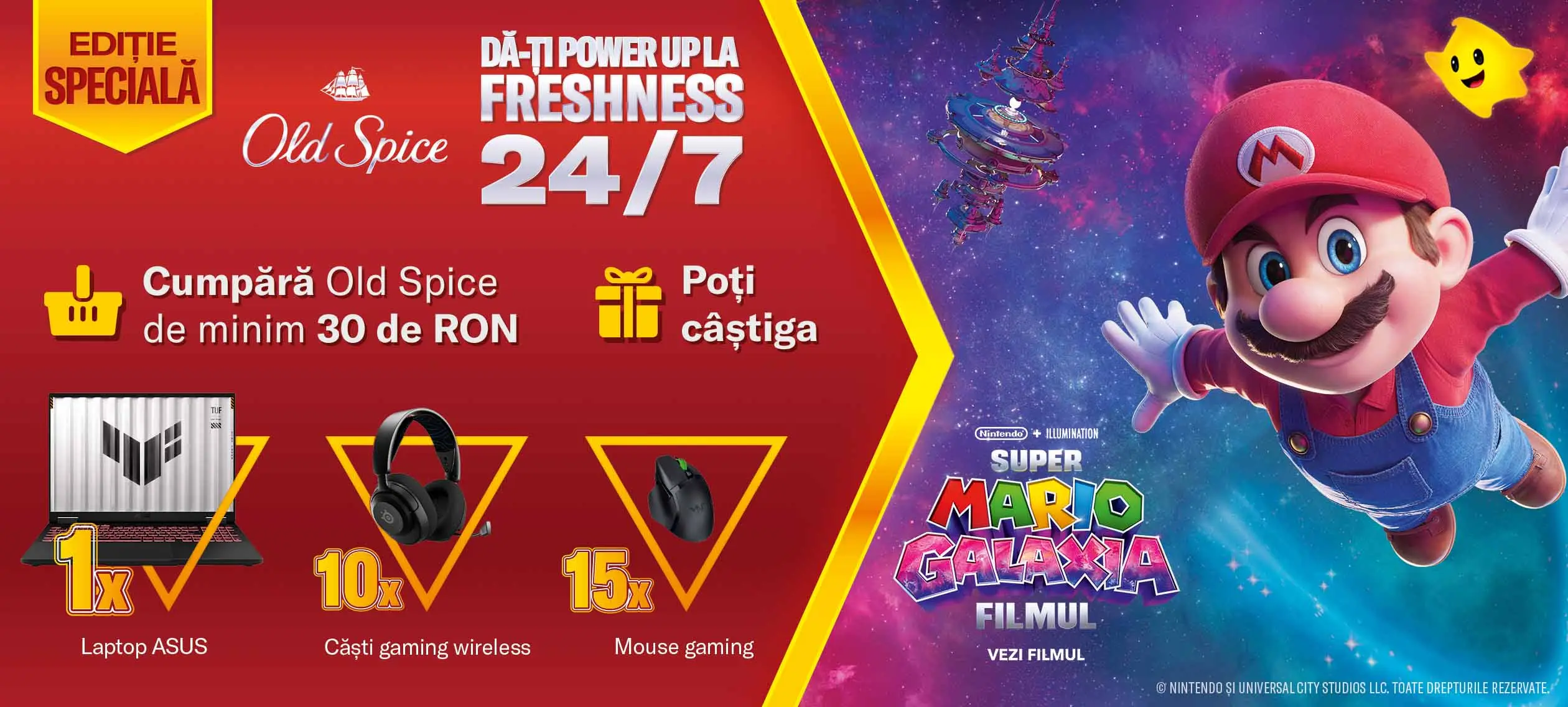 Concurs Concurs Carrefour Cumpără Old Spice și câștigă laptop ASUS (până pe 9 Septembrie) -...