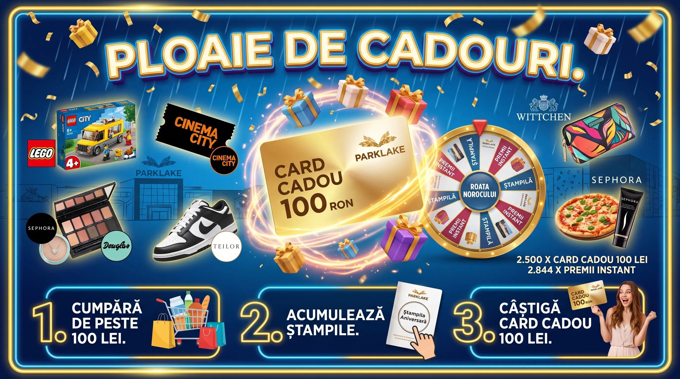Concurs ParkLake: Cumpără și câștigă Carduri Cadou și Premii Instant (până pe 30 septembrie...
