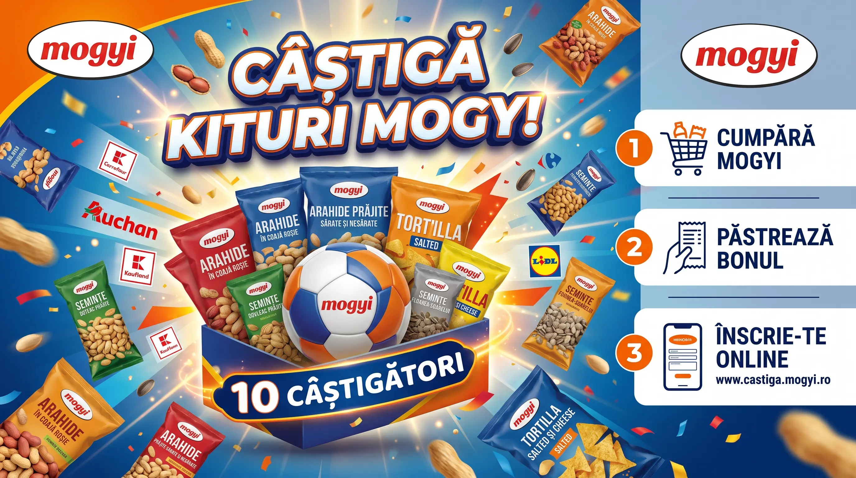 Concurs Mogyi - Cumpără și câștigă kituri de produse (până pe 30 septembrie) - Concursier