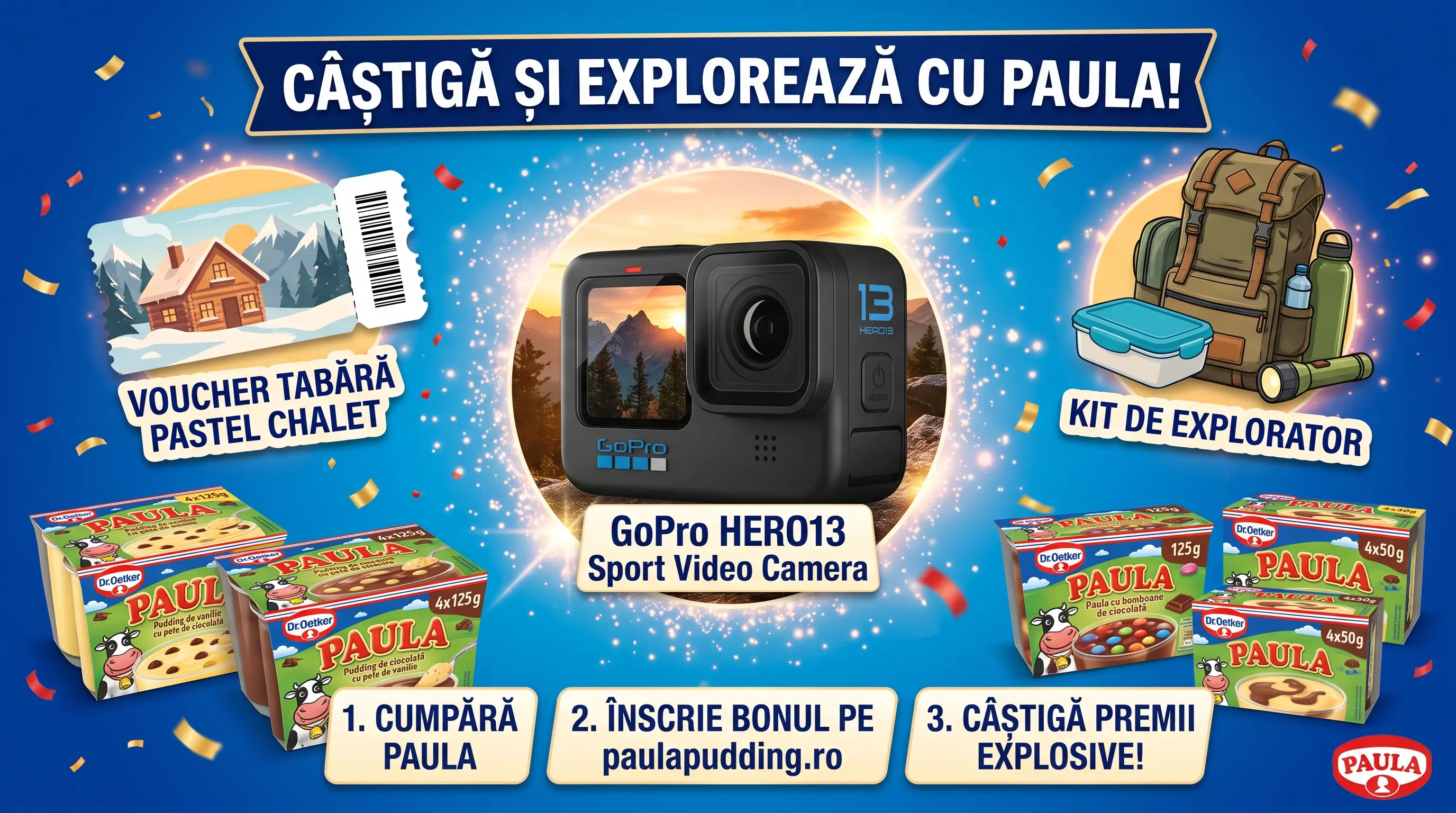 Concurs Dr. Oetker - Cumpără Paula și câștigă premii (până pe 30 noiembrie) - Concursier