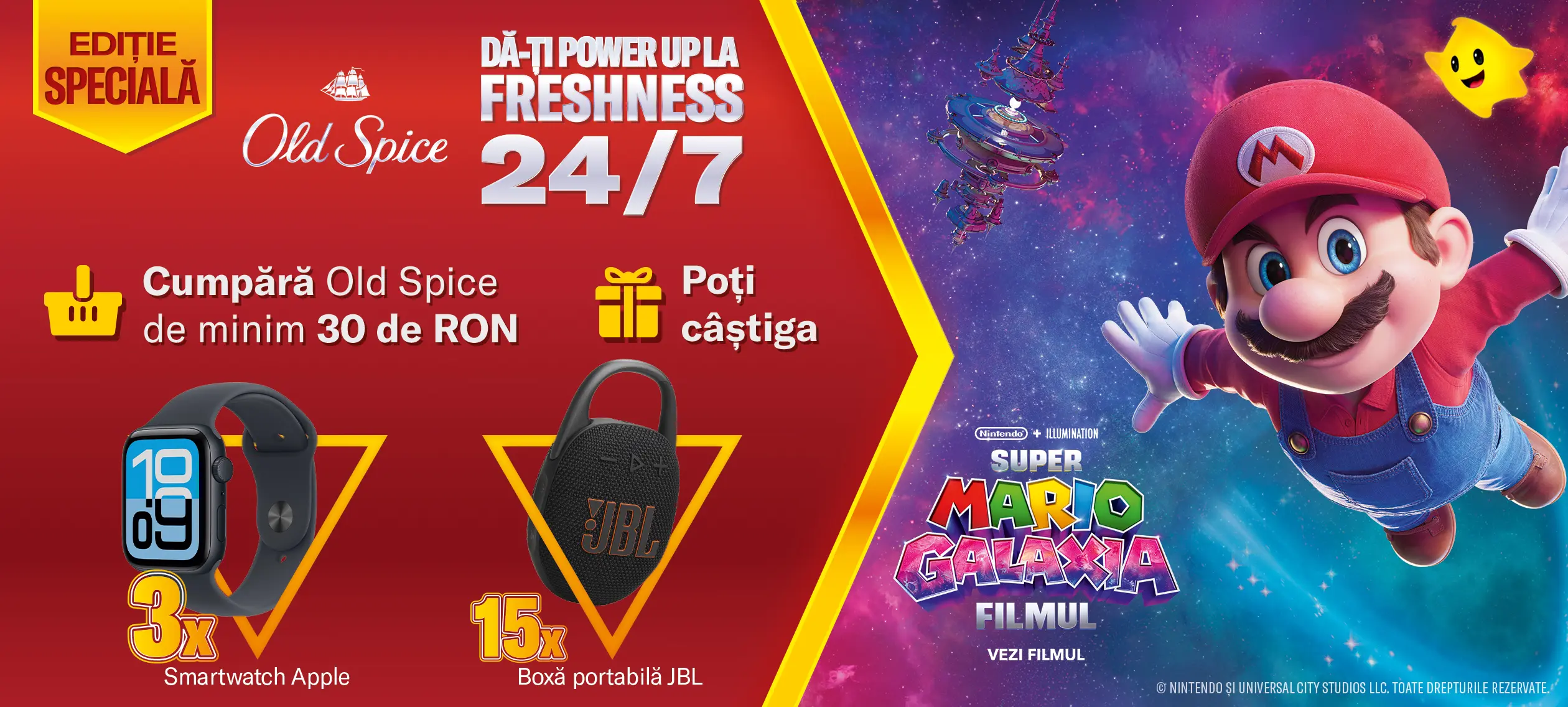 Concurs La Cocos - Cumpără Old Spice și câștigă Apple Watch SE (până pe 30 Septembrie) -...
