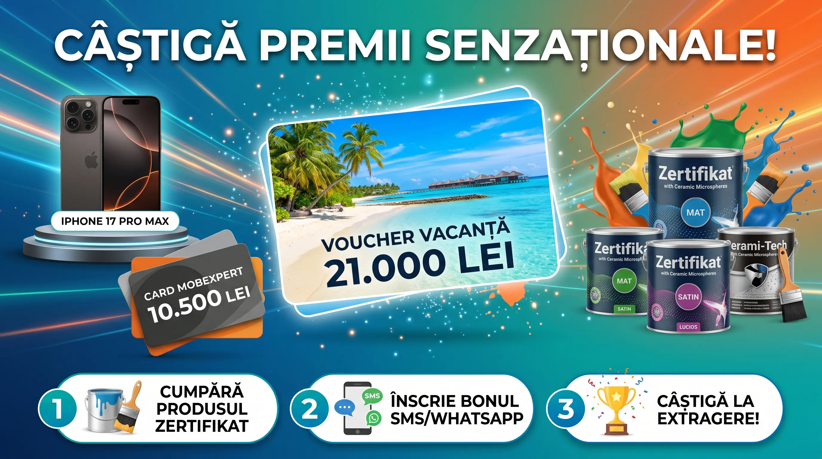 Concurs Zertifikat: Cumpără și câștigă un voucher de vacanță de 21.000 lei (până pe 30...