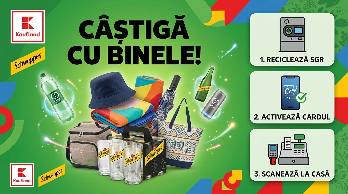 Concurs Concurs Kaufland - Returnează ambalaje și câștigă premii (până pe 27 Octombrie) -...