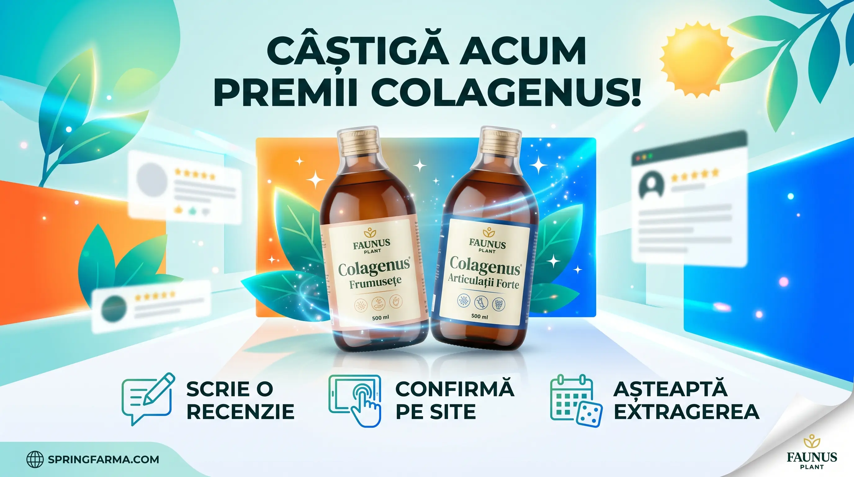 Câștigători concurs Faunus Plant – Colagenus (August 2026)