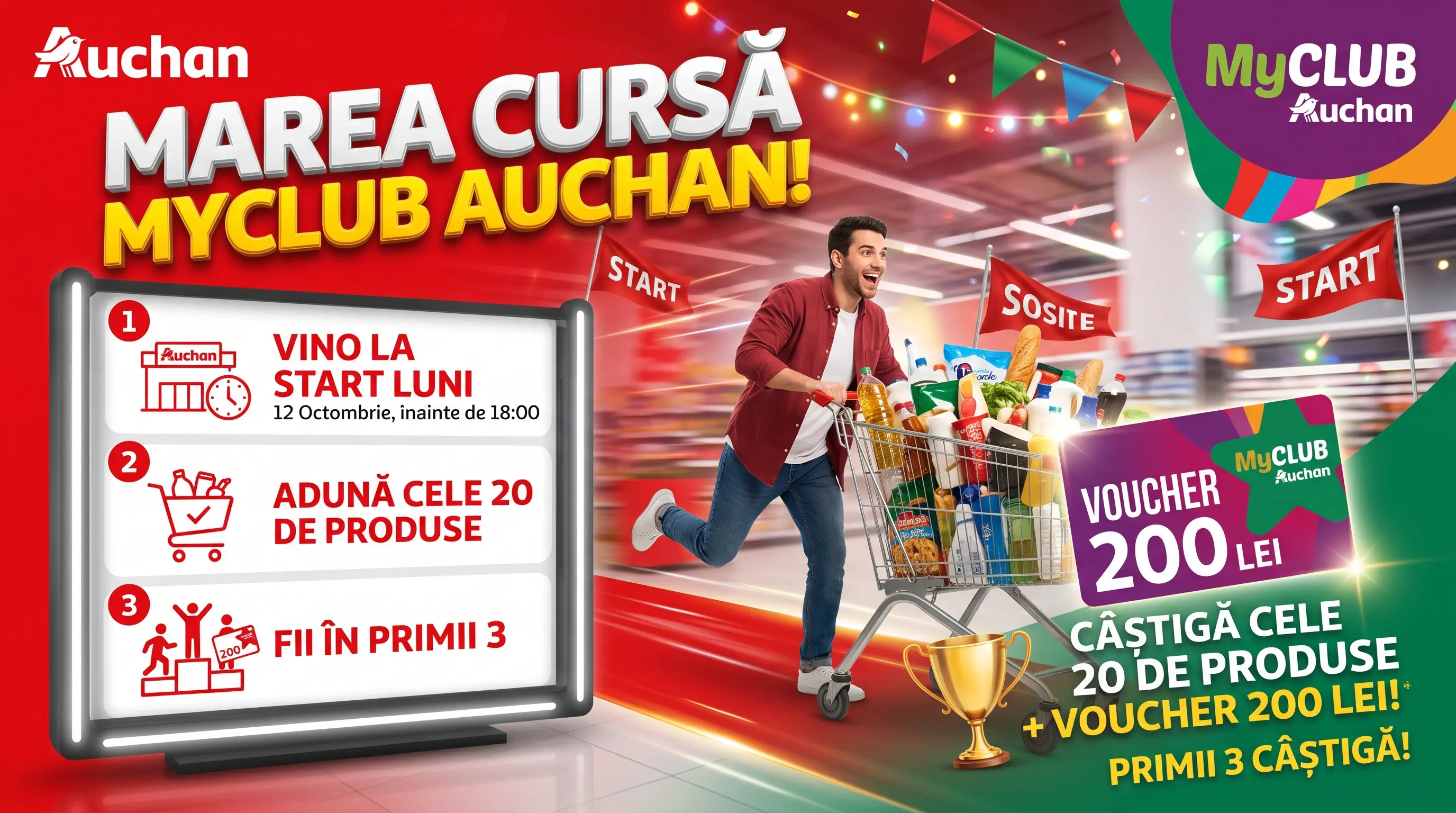 Câștigători concurs Auchan (Octombrie 2026) | Concursier