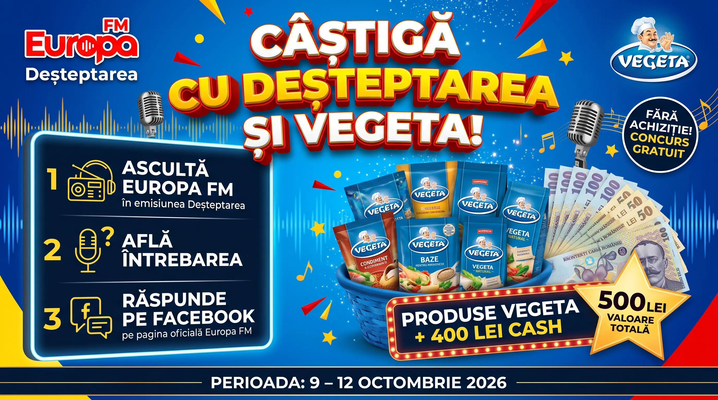 Câștigători concurs Europa FM (Octombrie 2026) | Concursier