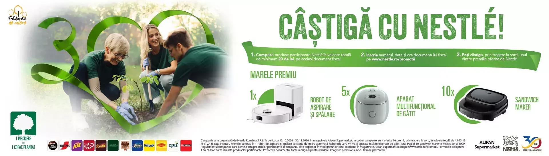 Concurs Nestlé cumpără și câștigă Roborock Q10 VF+ W (până pe 30 noiembrie) - Concursier