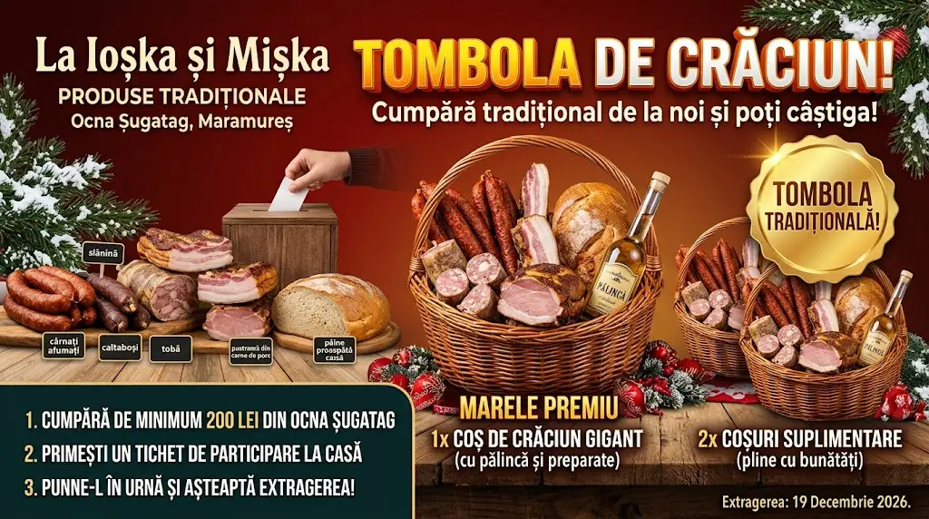 Concurs Concurs La Ioșka și Mișka Câștigă Coșuri de Crăciun (până pe 19 decembrie) -...