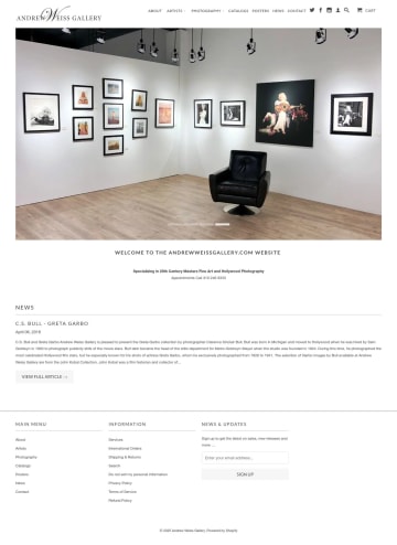 Andrew Weiss Gallery
